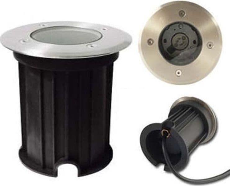 Faretto Incasso Rotondo Per Lampada GU10 Sostituibile Calpestabile Segnapasso Illuminazione/Illuminazione per esterni/Luci per sentieri Zencoccostore - Formia, Commerciovirtuoso.it