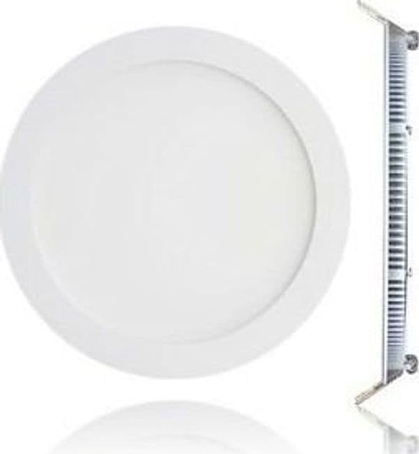 Faretto Led 18 Watt Pannello Incasso rotondo 1350 LM Luce Fredda 6000k Illuminazione/Illuminazione per interni/Luci da incasso Zencoccostore - Formia, Commerciovirtuoso.it