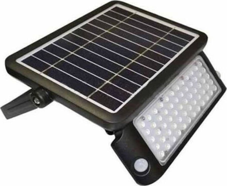 Faretto Led Da Esterno Con Pannello Solare Sensore Movimento Crepuscolare 10w Illuminazione/Illuminazione per esterni/Proiettori Trade Shop italia - Napoli, Commerciovirtuoso.it