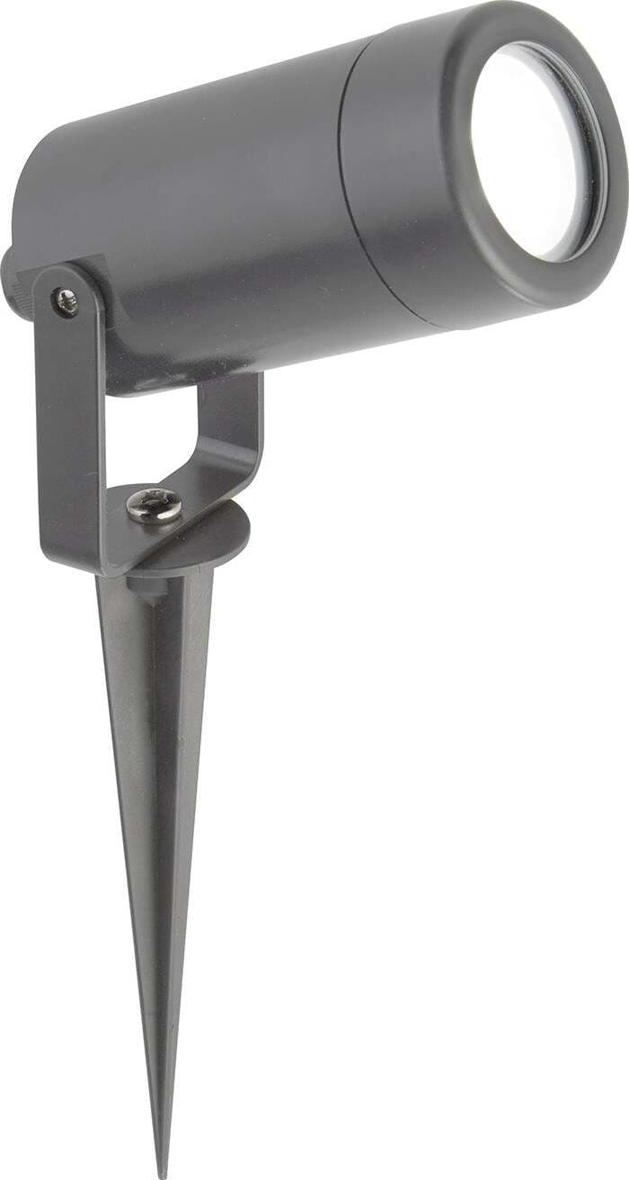 Faretto-Picchetto-Moderno-Spikey-Policarbonato-Grigio-Trasparente-1-Luce-Gu10