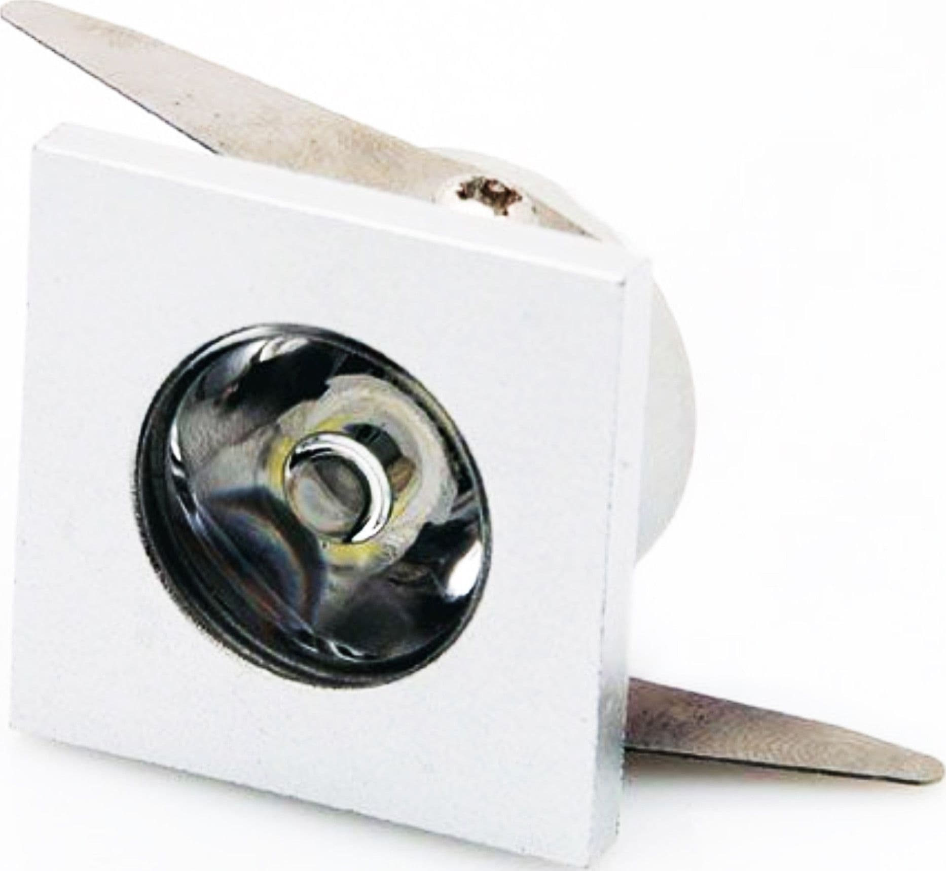 Faretto Punto Luce A Led Ad Incasso 1 Watt 220v Cielo Stellato Quadrato Bianco Illuminazione/Illuminazione per interni/Lampadari lampade a sospensione e plafoniere/Faretti da soffitto Trade Shop italia - Napoli, Commerciovirtuoso.it