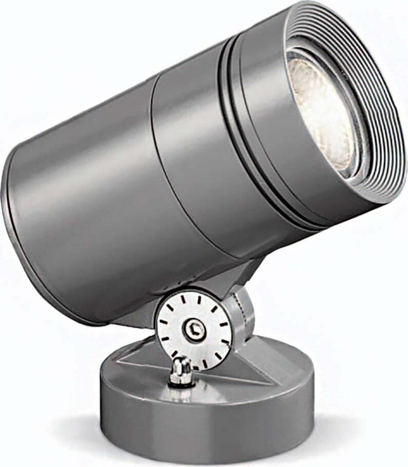 Faretto-spot-moderno-PAN-International-SHOOT-EST752-BASE-LED-lampada-terra-alluminio