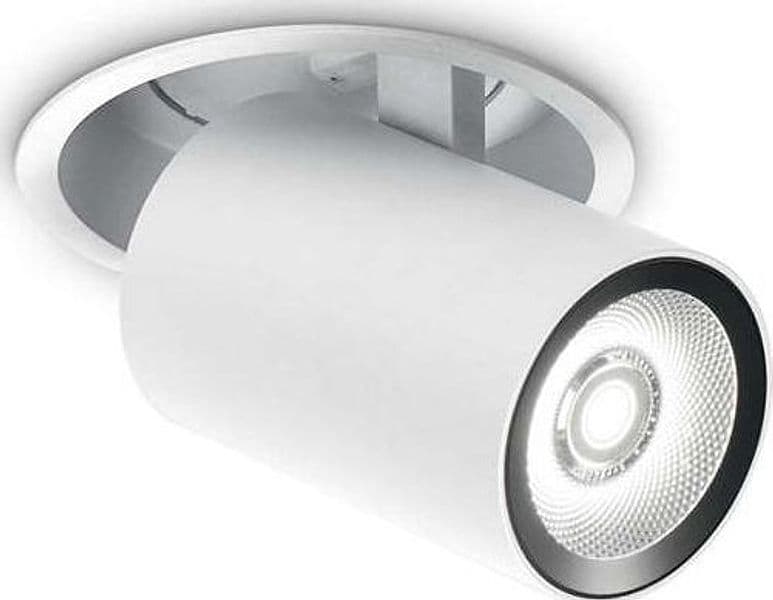 Faretto-Tubolare-Moderno-Nova-Alluminio-Bianco-Led-12W-4000K-Luce-Naturale