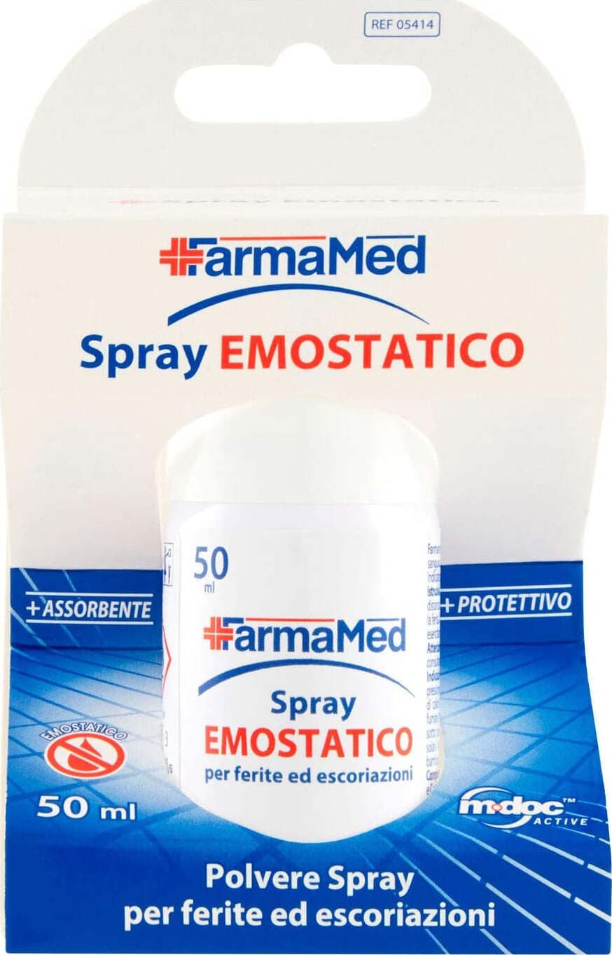 Farmamed Spray emostatico 50 ml Salute e cura della persona/Prodotti per la medicazione/Pronto soccorso/Cerotti e bendaggi/Cerotti liquidi Scontolo.net - Potenza, Commerciovirtuoso.it