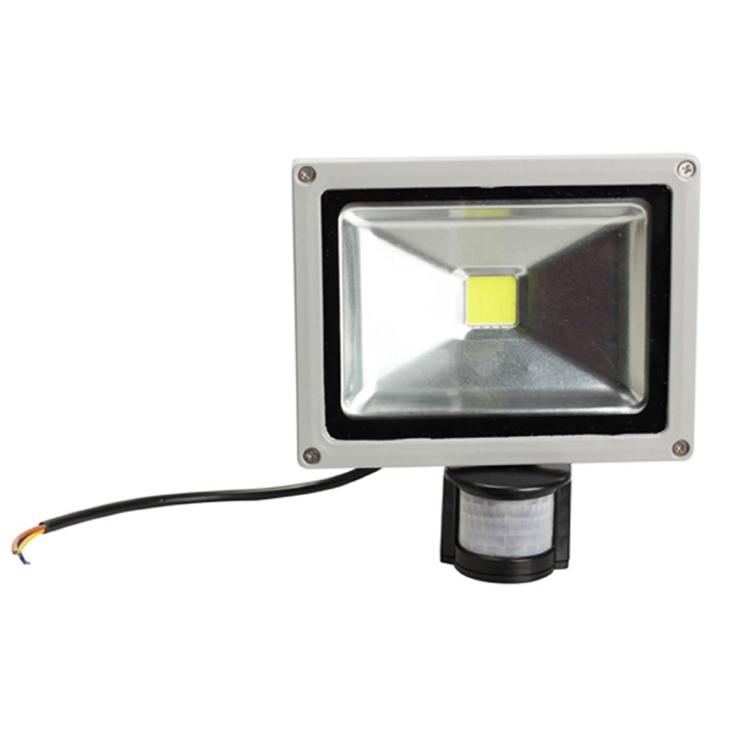 Faro Da 20w Con Sensore Di Movimento Faretto A Led Luce Bianca 220v Illuminazione/Illuminazione per esterni/Proiettori Trade Shop italia - Napoli, Commerciovirtuoso.it