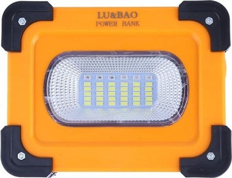 FARO LUCE A LED SPOTLIGHT RICARICABILE CON PANNELLO SOLARE PORTATILE 30W 1500LMN Trade Shop italia - Napoli, Commerciovirtuoso.it