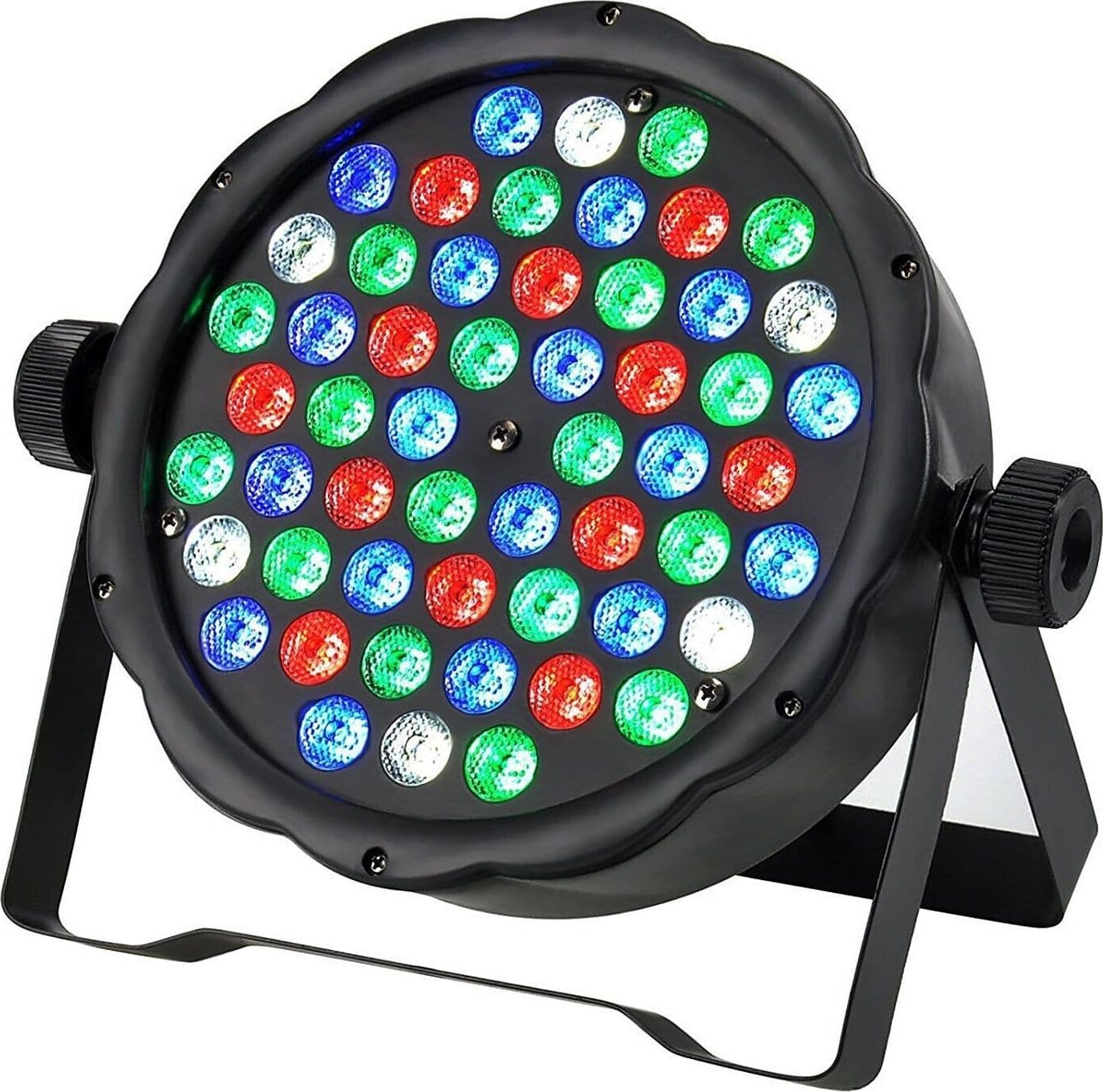 FARO PAR RGB 54 LED ALTA LUMINOSITA DMX 512 STROBO WASH PROGRAMMABILE DISCOTECA Strumenti Musicali/Sonorizzazione e palcoscenico/Illuminazione/Dispositivi per effetti luce Zencoccostore - Formia, Commerciovirtuoso.it
