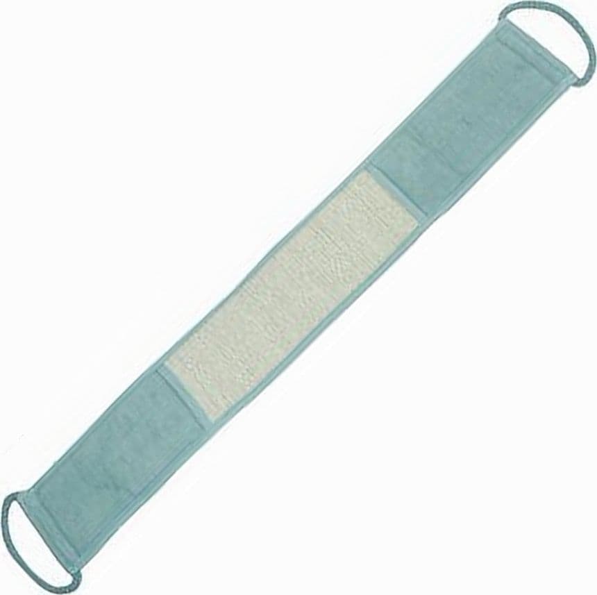 FASCIA SPUGNA LAVASCHIENA ESFOLIANTE BAGNO DOCCIA STRISCIA LAVA SCHIENA AZZURRO 79670 in Spazzole da bagno Trade Shop italia - Napoli, commercioVirtuoso.it