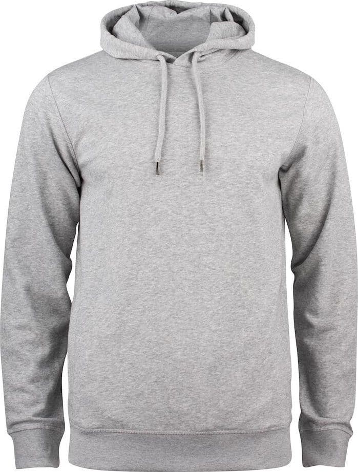 Felpa Clique Cappuccio Grigio Melange Felpa Uomo Cotone Organico Ecosostenibile in Felpe senza cappuccio Dresswork - Como, commercioVirtuoso.it