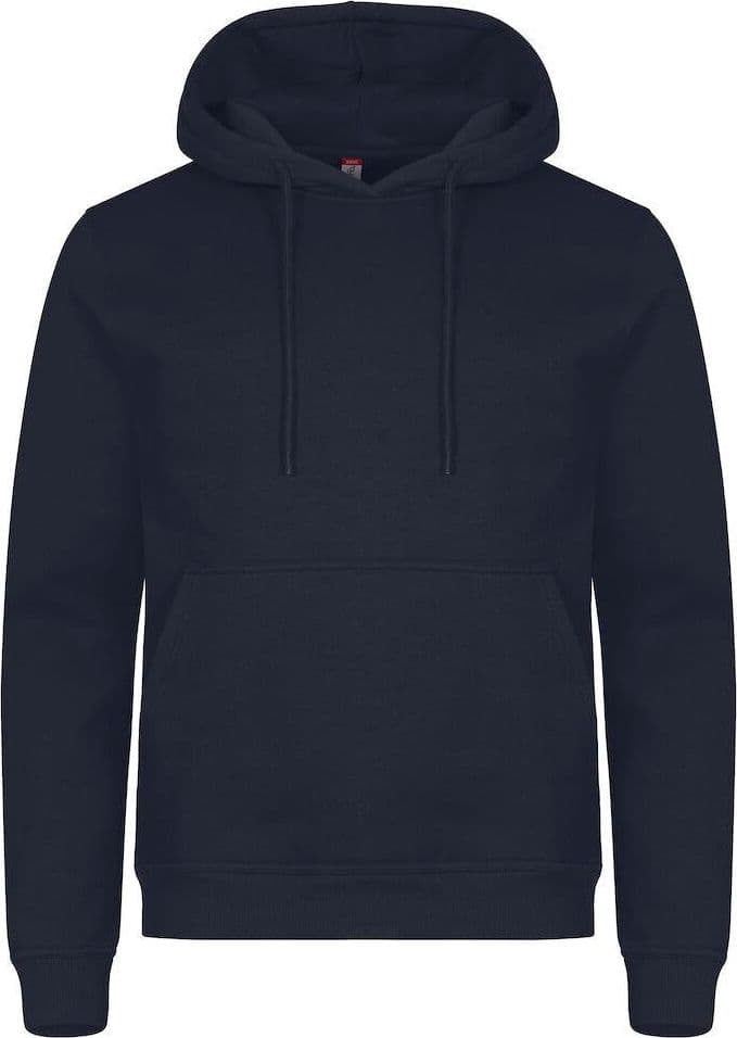 Felpa Clique Miami Blu Navy con Cappuccio Tascone a Marsupio Taglie Forti in Felpe con cappuccio e felpe Dresswork - Como, commercioVirtuoso.it