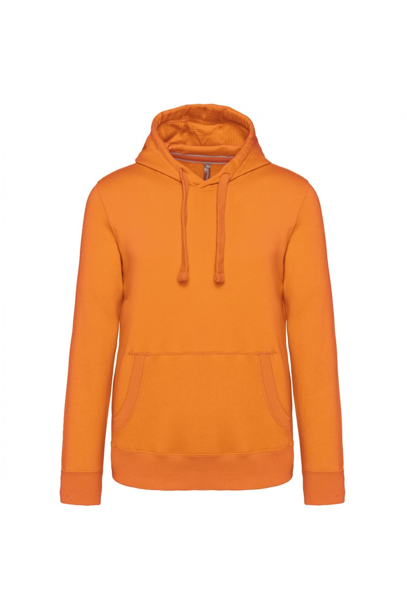 Felpa Premium Arancio Felpa Unisex con Cappuccio Tascone Marsupio in Felpe senza cappuccio Dresswork - Como, commercioVirtuoso.it