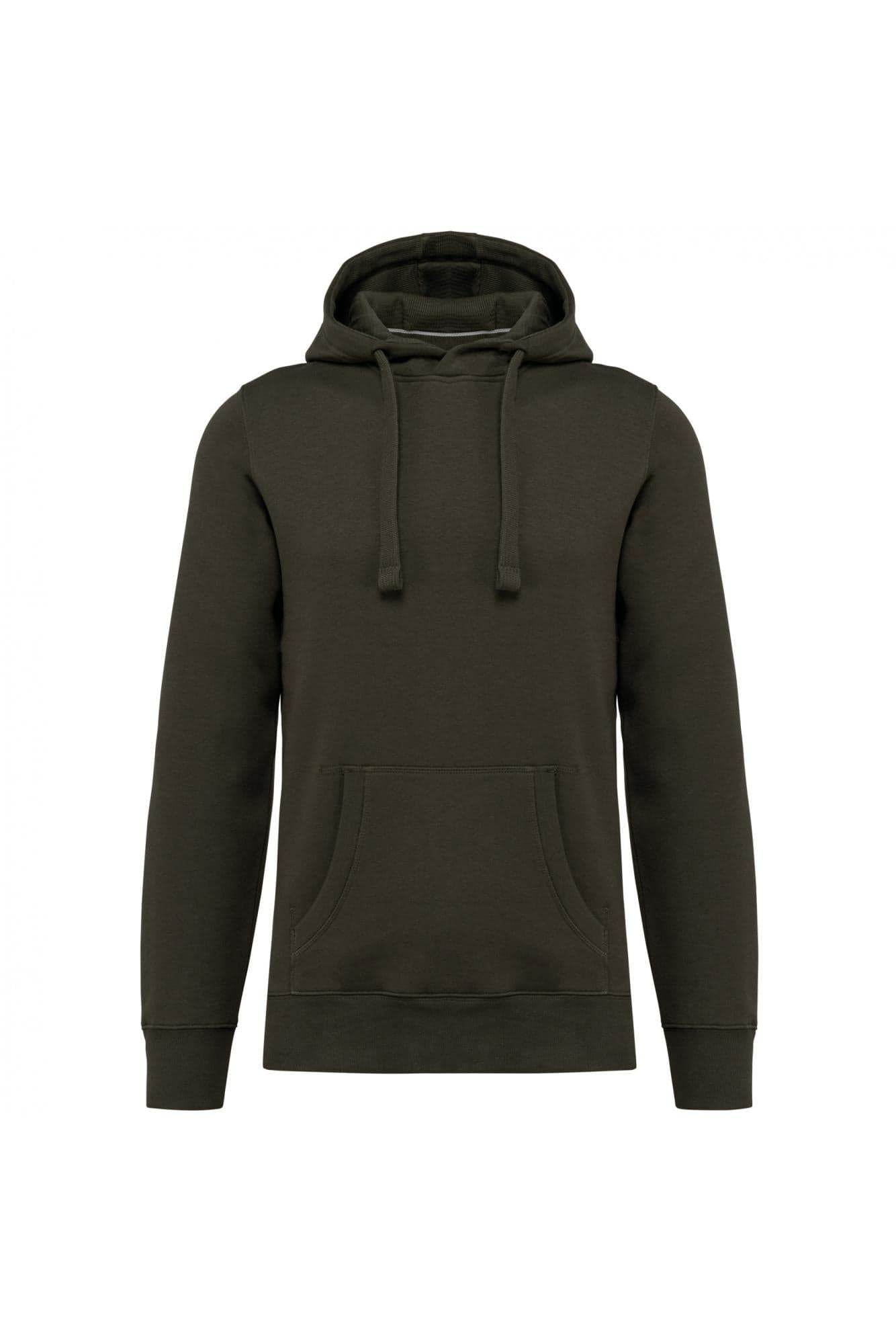 Felpa Premium Khaki Felpa Unisex con Cappuccio Tascone Marsupio in Felpe senza cappuccio Dresswork - Como, commercioVirtuoso.it