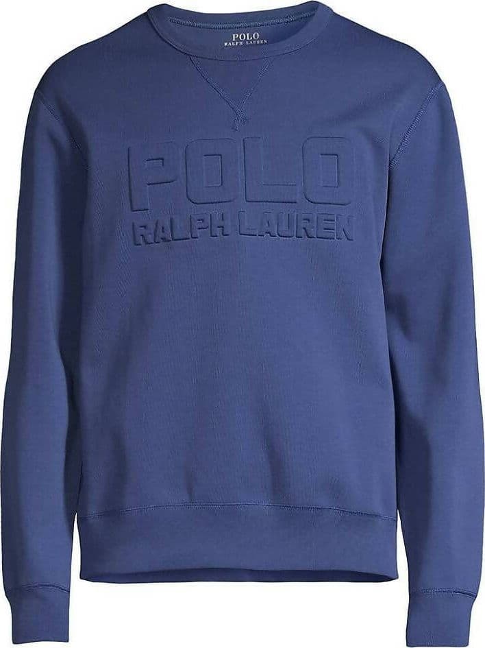 Felpa Ralph Lauren Girocollo Logo in Rilievo Uomo Moda/Uomo/Abbigliamento/Felpe/Felpe senza cappuccio Euforia - Bronte, Commerciovirtuoso.it