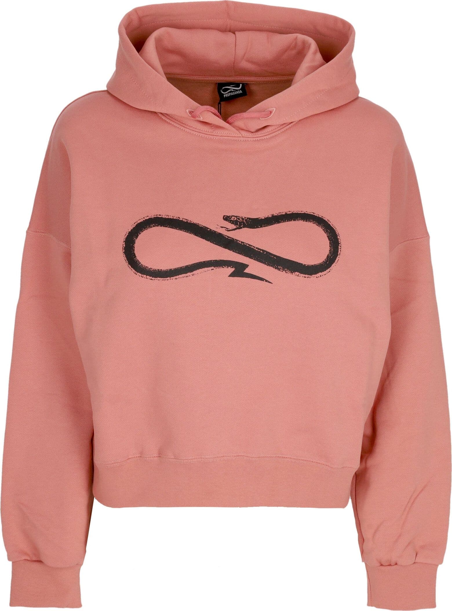 PROPAGANDA Felpa Cappuccio Corta Donna W Woman Logo Croptop Hoodie Clay da donna in Felpe con cappuccio Drestige - Casamassima, commercioVirtuoso.it