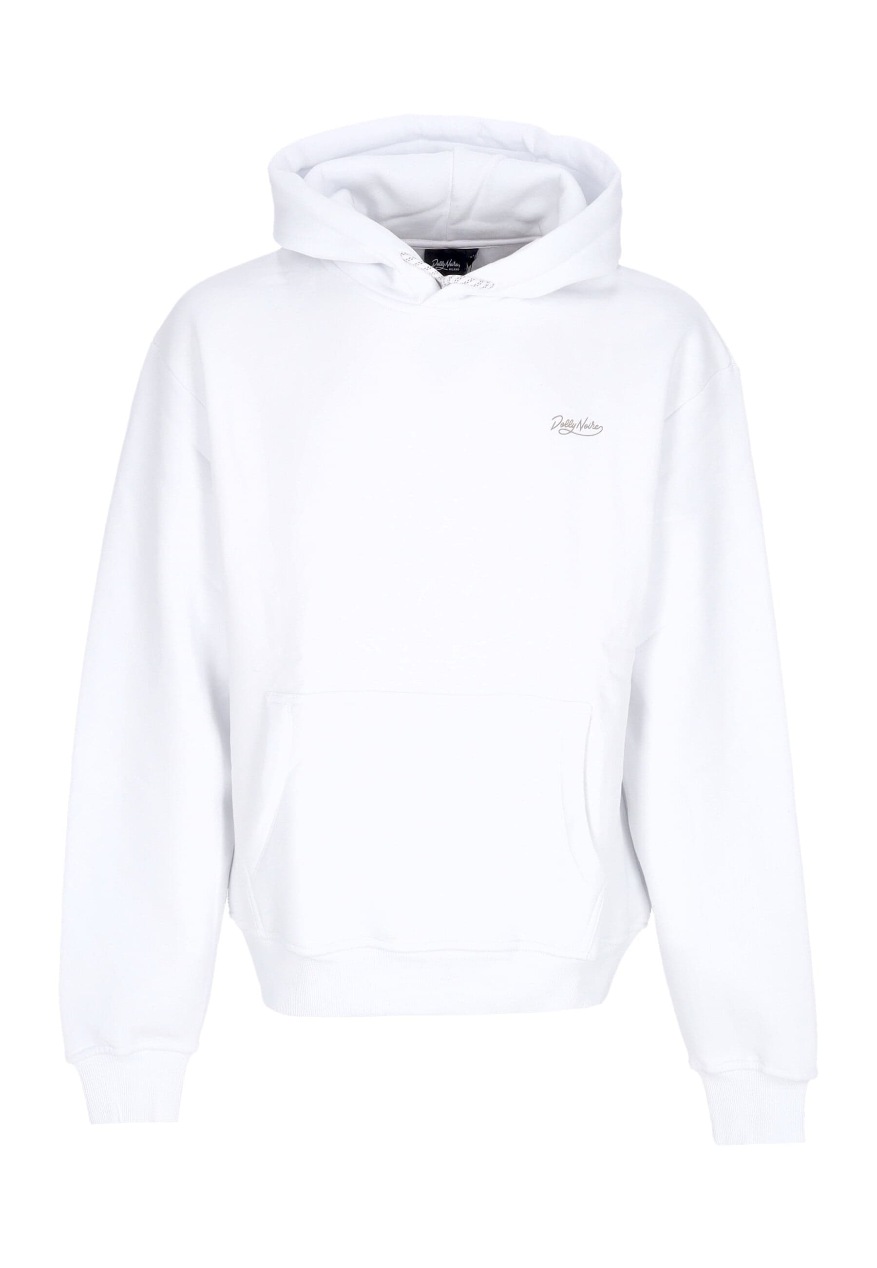 DOLLY NOIRE Felpa Cappuccio Uomo Asso Di Denari Hoodie White da uomo in Felpe con cappuccio Drestige - Casamassima, commercioVirtuoso.it