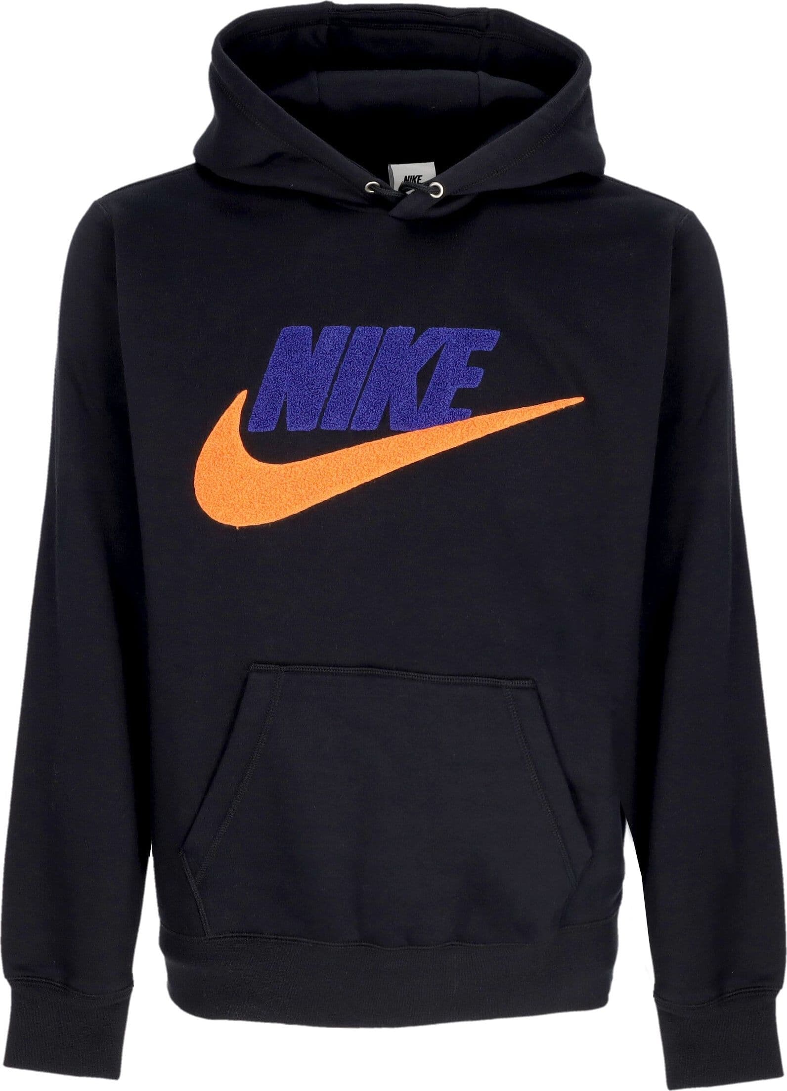 Nike Felpa Cappuccio Uomo Club Futura Hoodie Black/black da uomo in Felpe con cappuccio Drestige - Casamassima, commercioVirtuoso.it