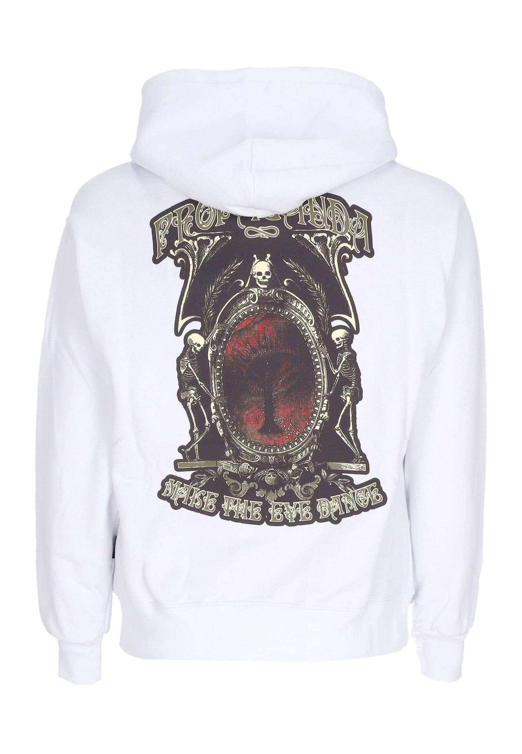 PROPAGANDA Felpa Cappuccio Uomo Dance Hoodie White da uomo in Felpe con cappuccio Drestige - Casamassima, commercioVirtuoso.it