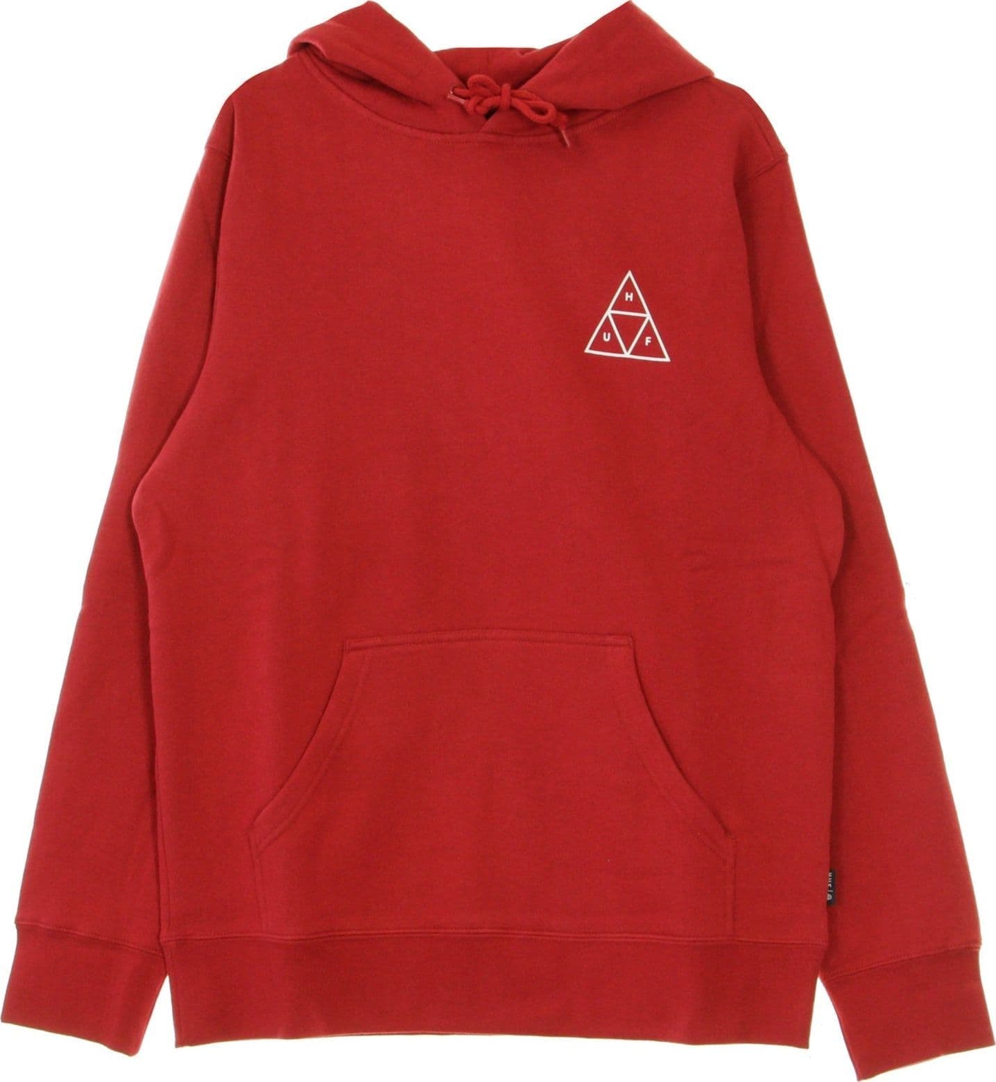 HUF Felpa Cappuccio Uomo Essentials Tt Po Hoodie Rio Red da uomo in Felpe con cappuccio Drestige - Casamassima, commercioVirtuoso.it