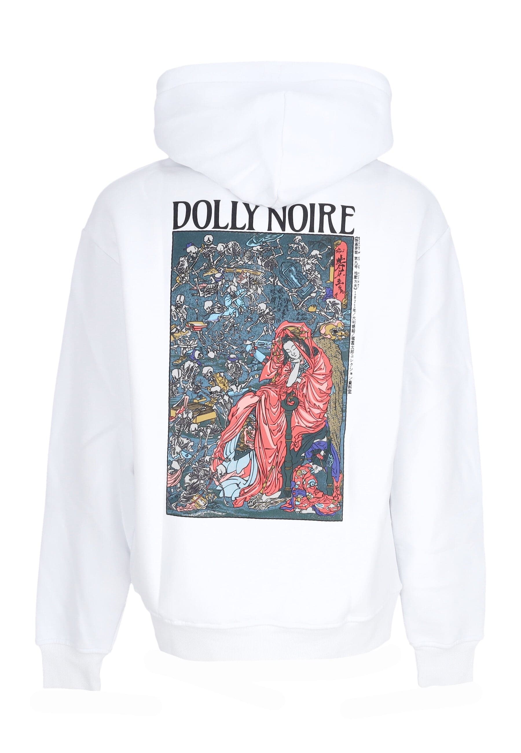 DOLLY NOIRE Felpa Cappuccio Uomo Jigoku Dayu Hoodie White da uomo in Felpe con cappuccio Drestige - Casamassima, commercioVirtuoso.it