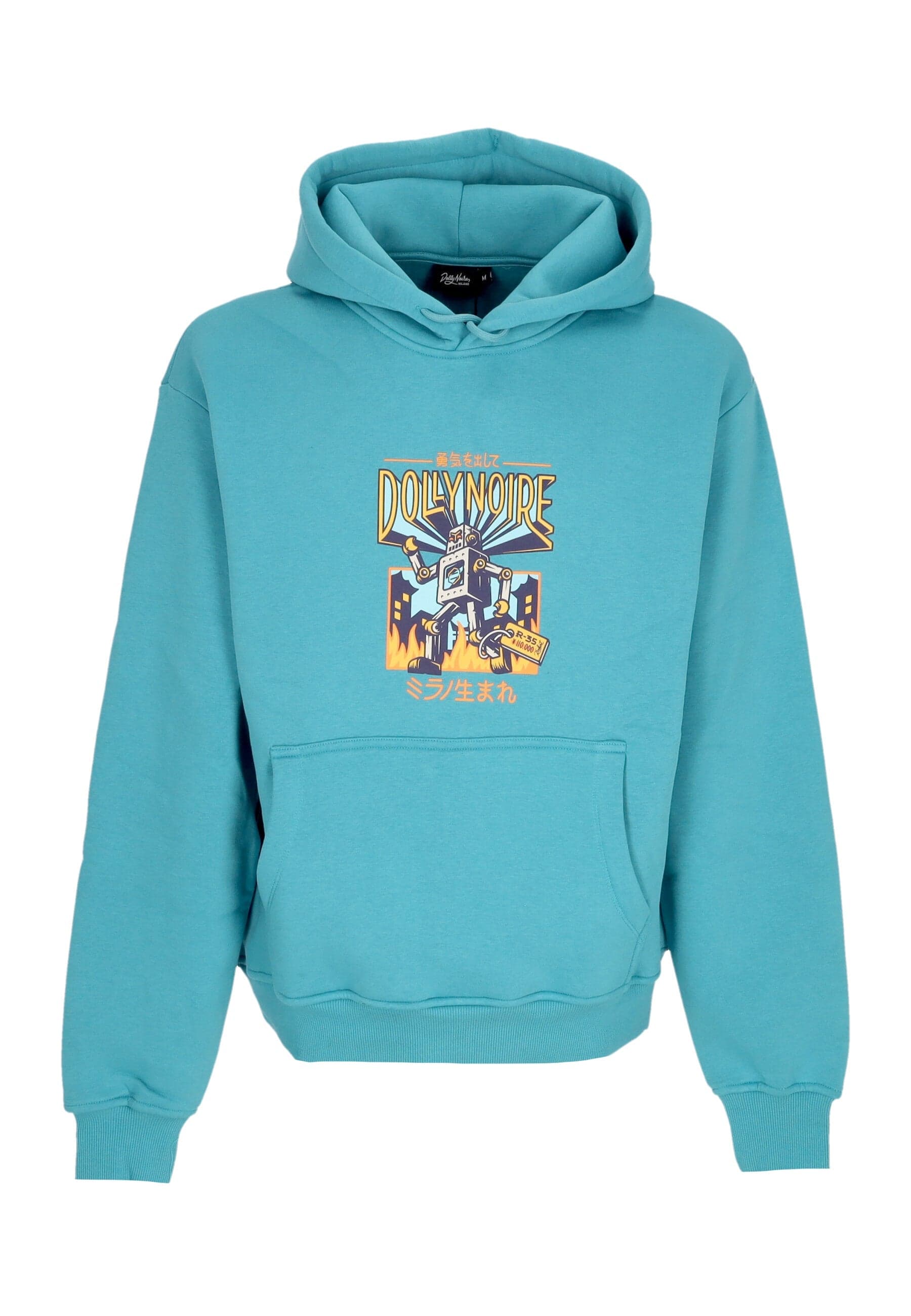 DOLLY NOIRE Felpa Cappuccio Uomo Kikai-no-yokai Hoodie Vivid Blue da uomo in Felpe con cappuccio Drestige - Casamassima, commercioVirtuoso.it