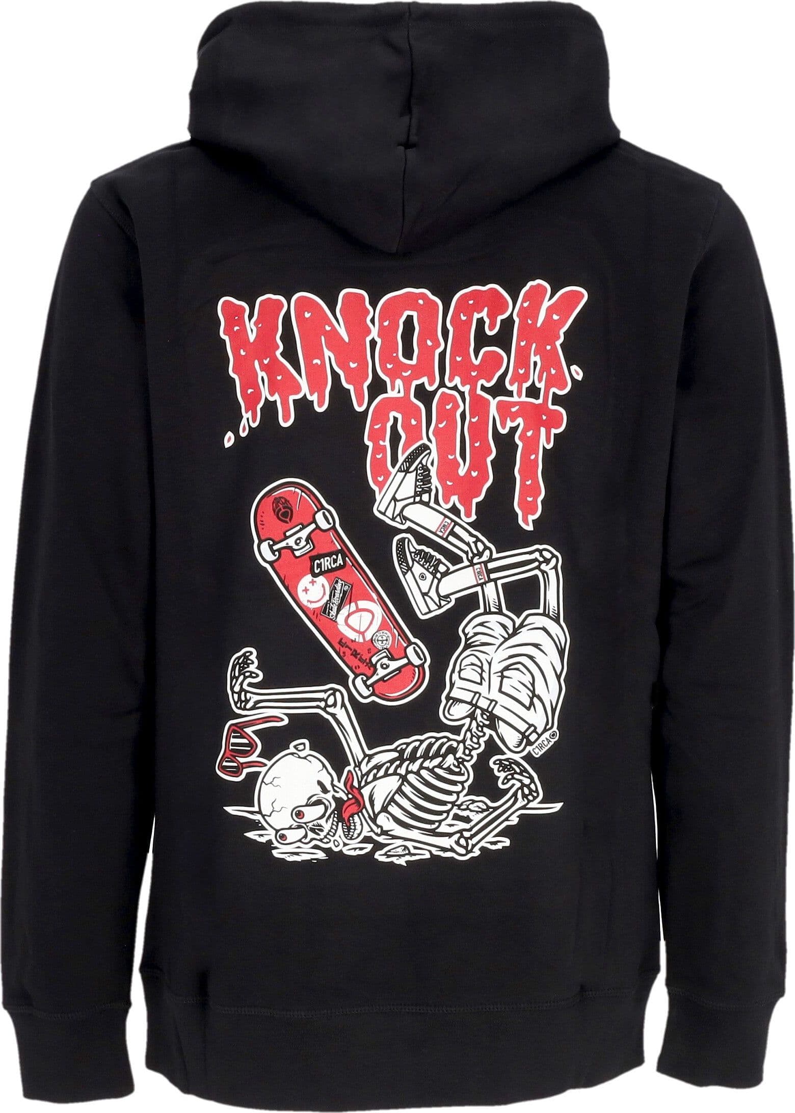 C1RCA Felpa Cappuccio Uomo Knock Out Hoodie Black da uomo in Felpe con cappuccio Drestige - Casamassima, commercioVirtuoso.it