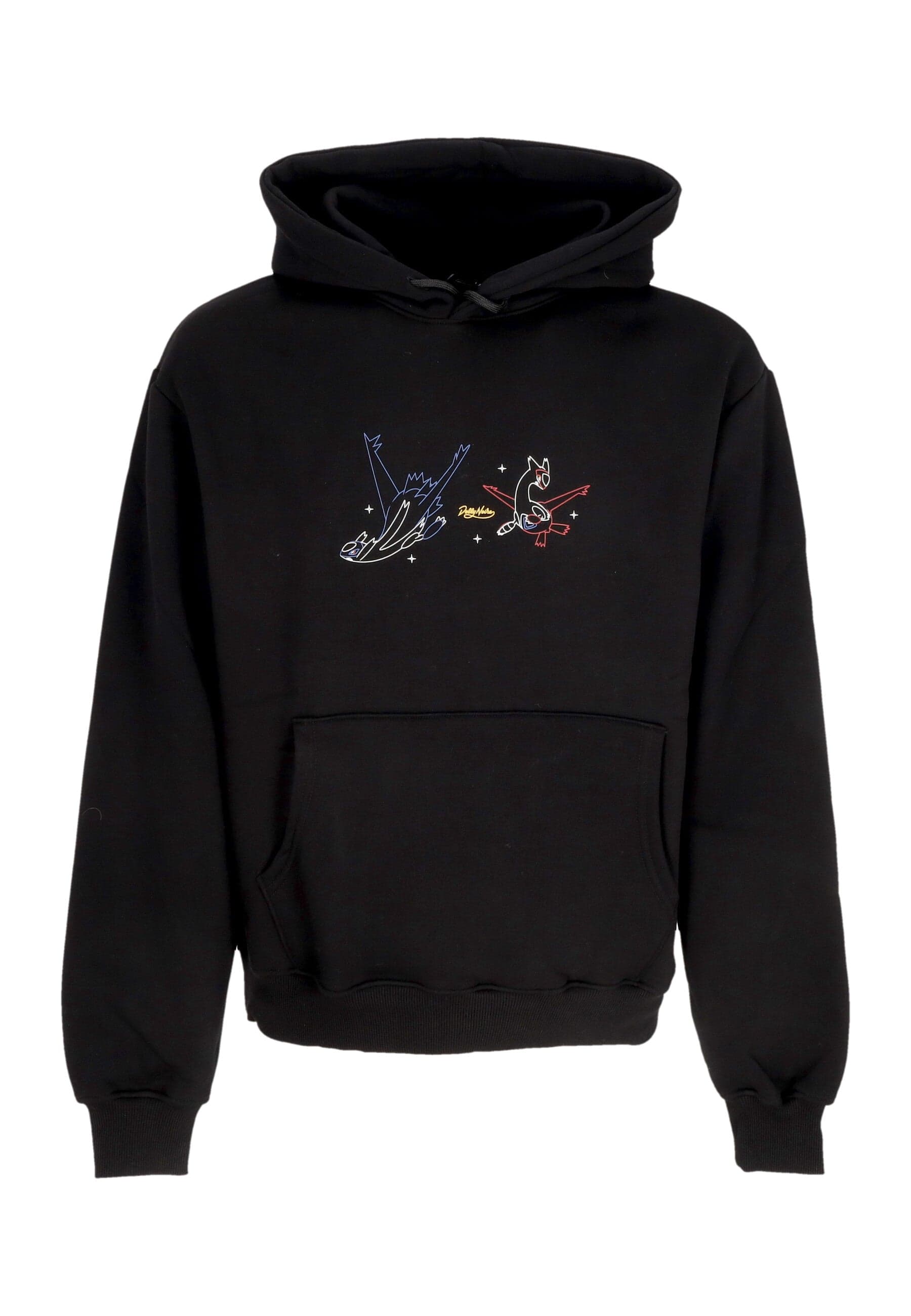 DOLLY NOIRE Felpa Cappuccio Uomo Latias & Latios Hoodie Black da uomo in Felpe con cappuccio Drestige - Casamassima, commercioVirtuoso.it