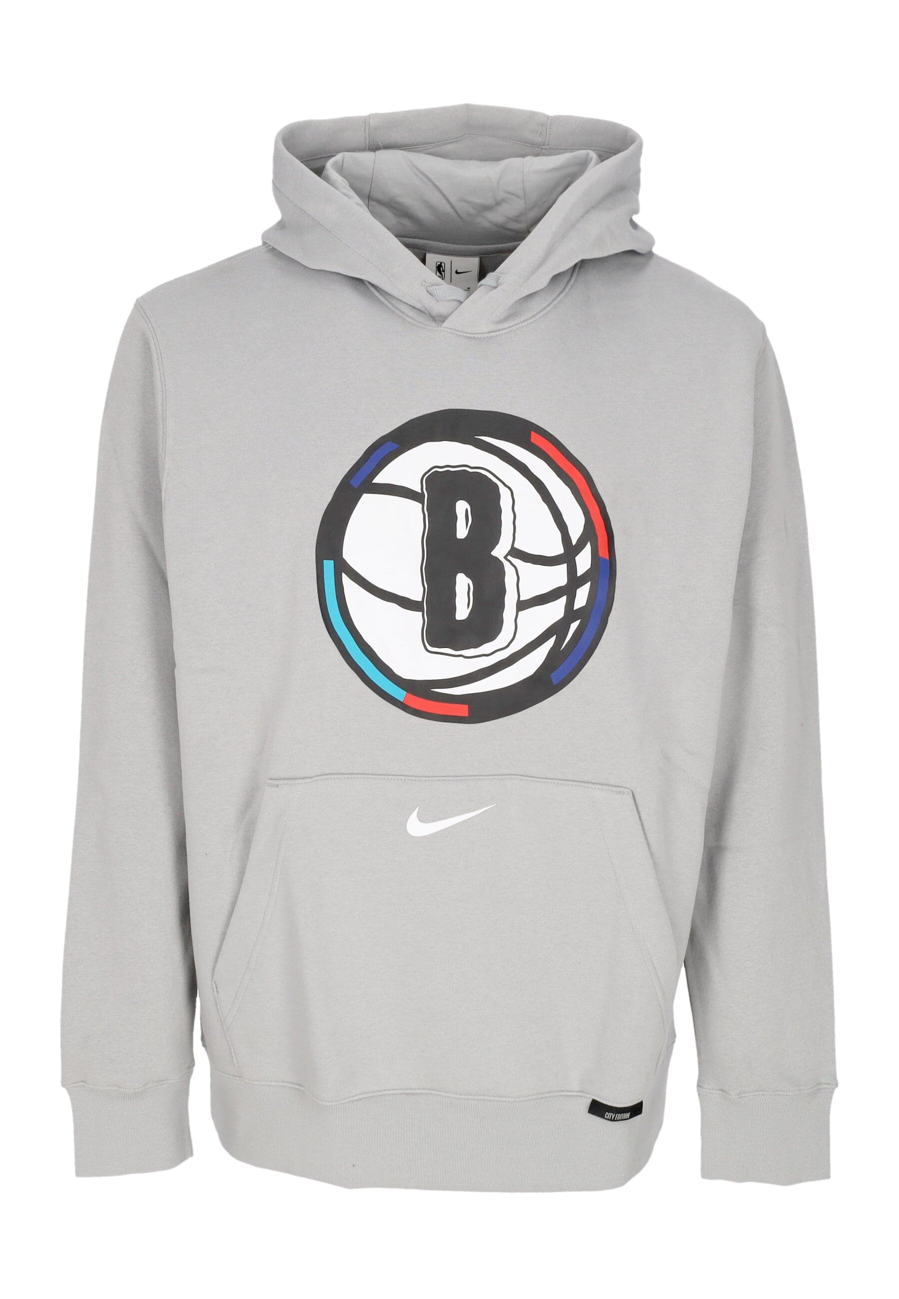 NIKE NBA Felpa Cappuccio Uomo Nba City Edition Club Hoodie Bronet Fit Silver/white da uomo in Felpe con cappuccio Drestige - Casamassima, commercioVirtuoso.it