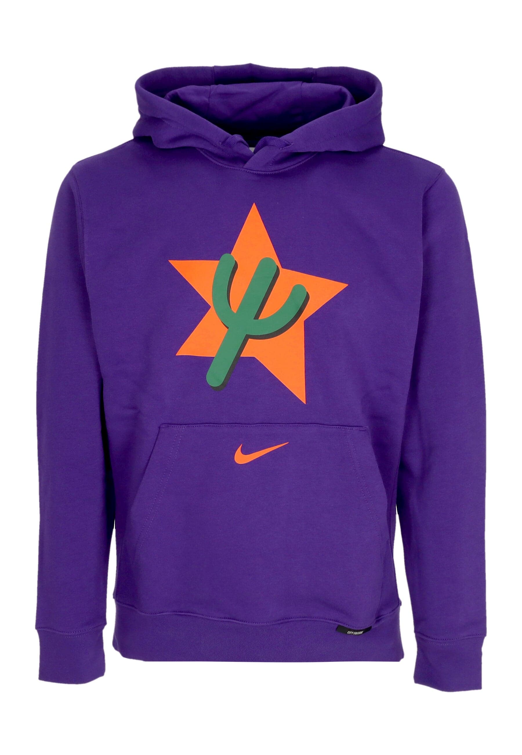 NIKE NBA Felpa Cappuccio Uomo Nba City Edition Club Hoodie Phosun Field Purple/white da uomo in Felpe con cappuccio Drestige - Casamassima, commercioVirtuoso.it