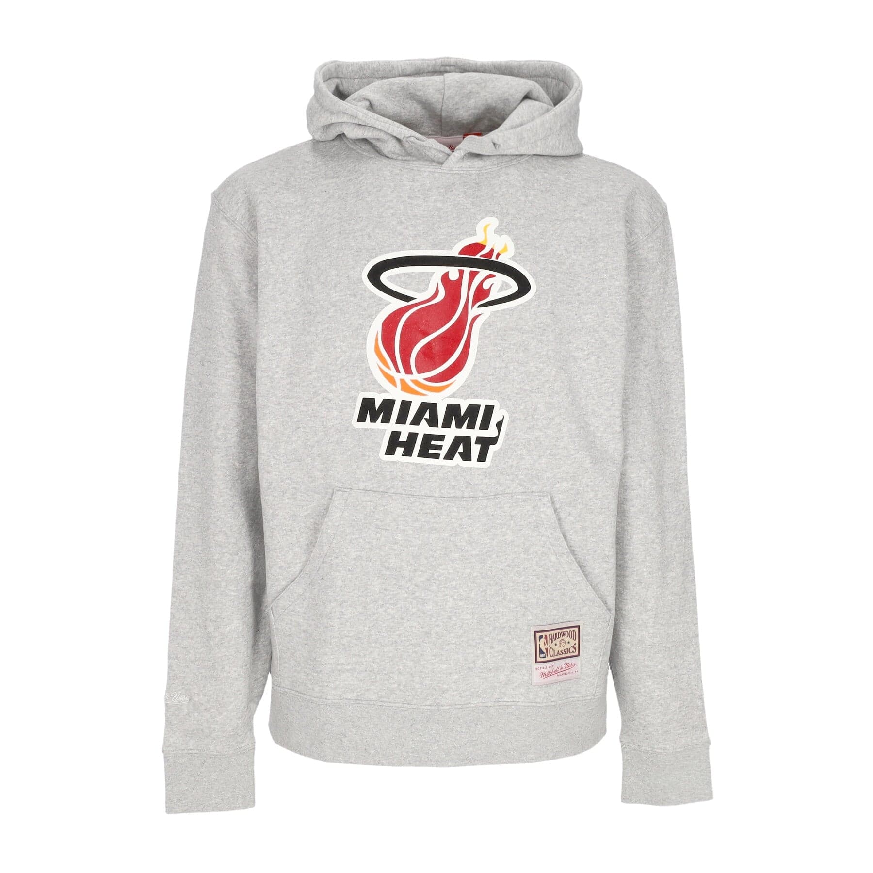 MITCHELL & NESS Felpa Cappuccio Uomo Nba Team Logo Hoodie Miahea Grey Marl da uomo in Felpe con cappuccio e felpe Drestige - Casamassima, commercioVirtuoso.it