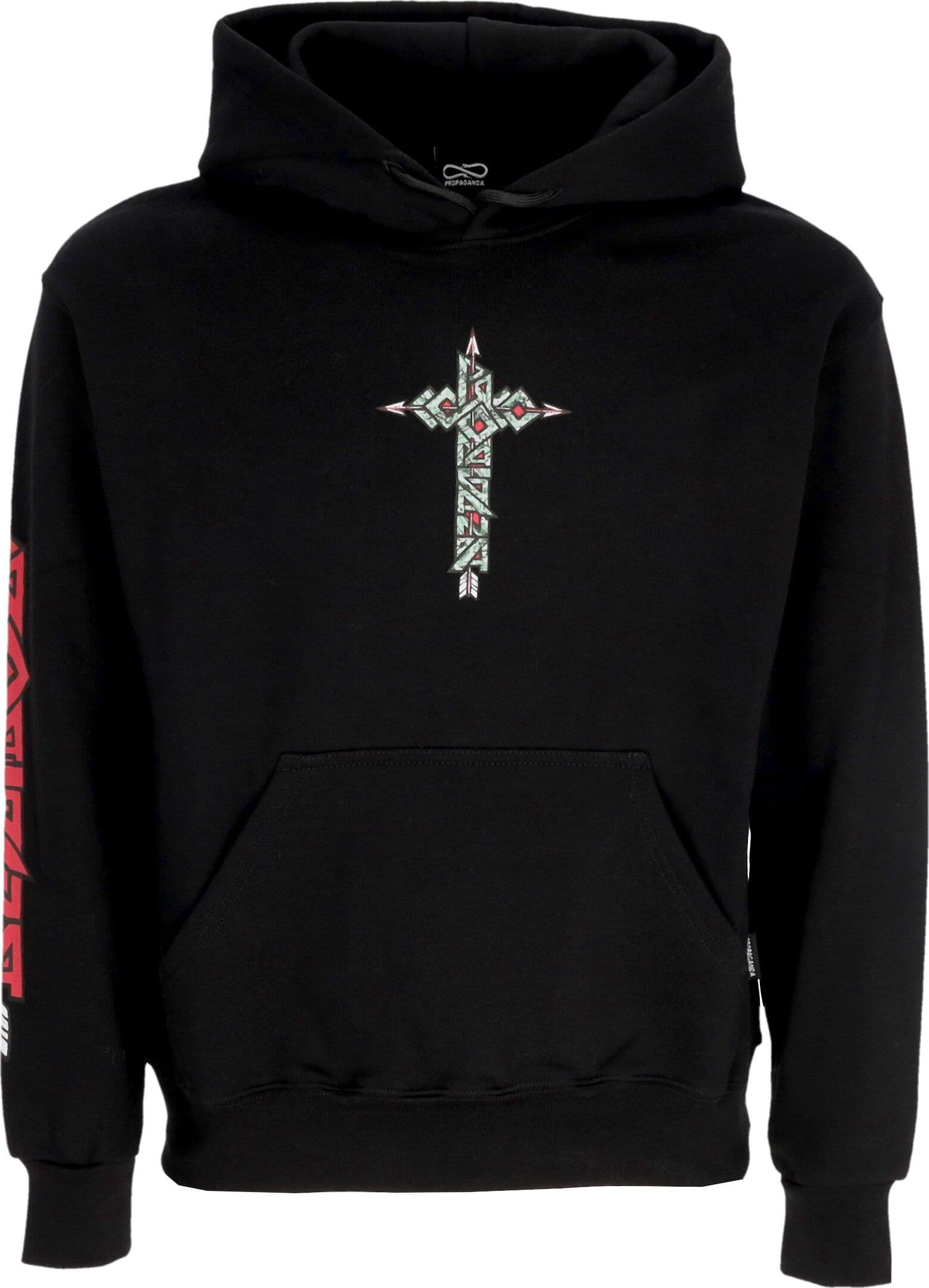 PROPAGANDA Felpa Cappuccio Uomo Sebastian Hoodie Black da uomo in Felpe con cappuccio Drestige - Casamassima, commercioVirtuoso.it
