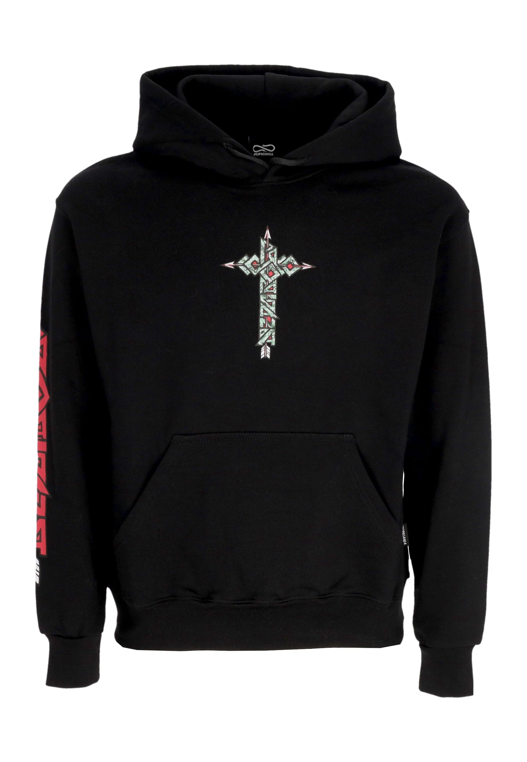 PROPAGANDA Felpa Cappuccio Uomo Sebastian Hoodie Black da uomo in Felpe con cappuccio Drestige - Casamassima, commercioVirtuoso.it