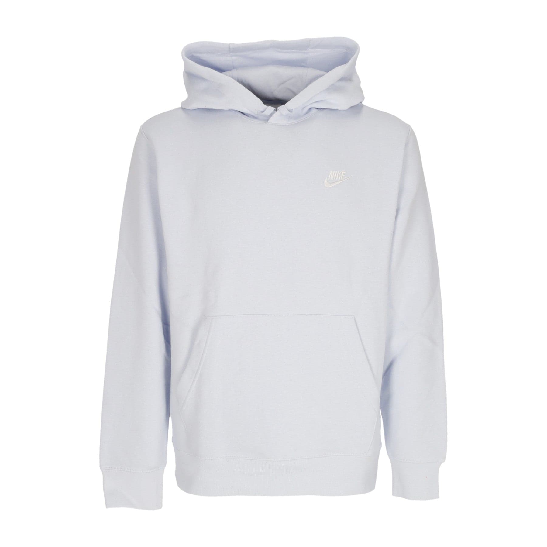 Nike Felpa Cappuccio Uomo Sportswear Club Fleece Hoodie Football Grey/football Grey/white da uomo in Felpe con cappuccio Drestige - Casamassima, commercioVirtuoso.it