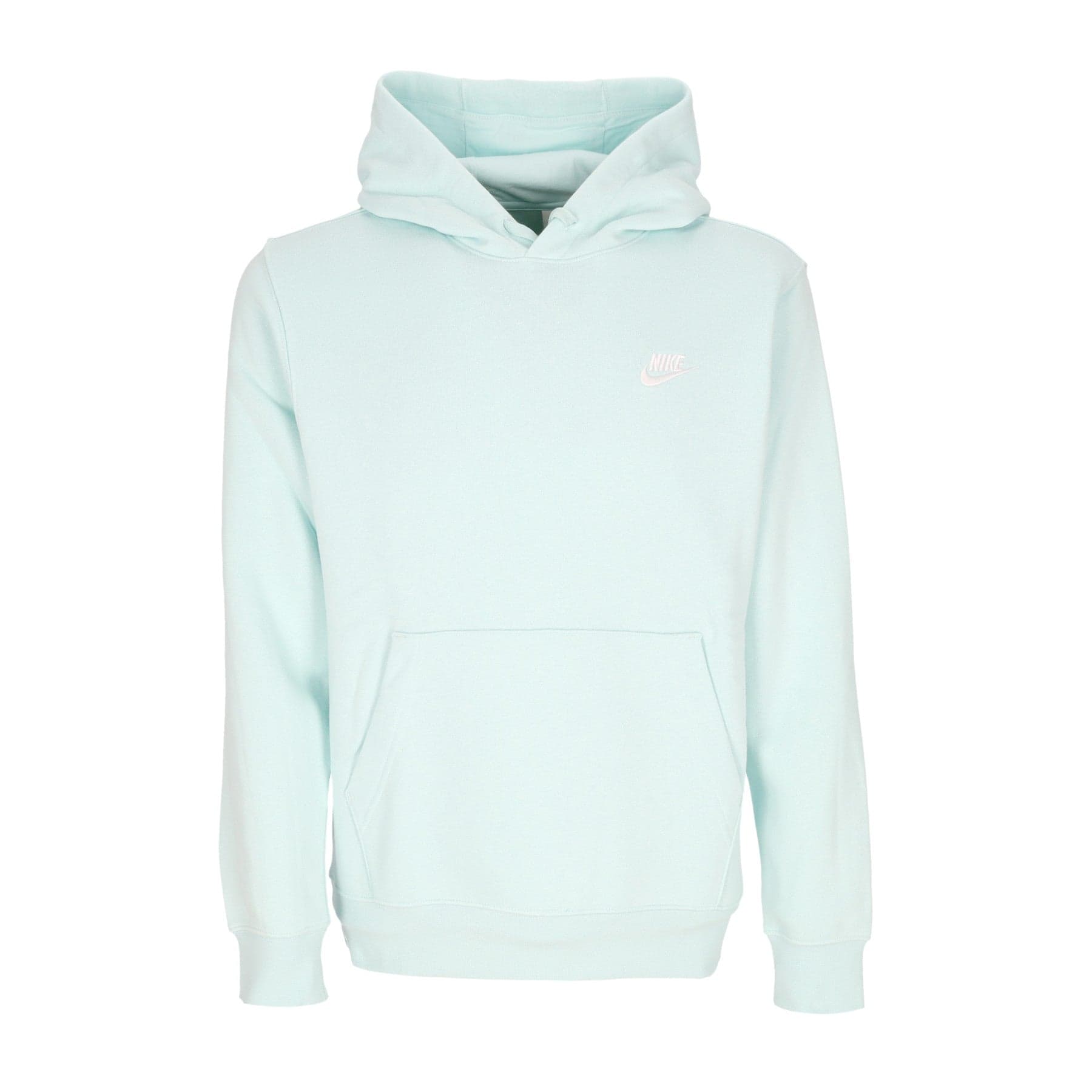 Nike Felpa Cappuccio Uomo Sportswear Club Fleece Hoodie Jade Ice/jade Ice/white da uomo in Felpe con cappuccio Drestige - Casamassima, commercioVirtuoso.it