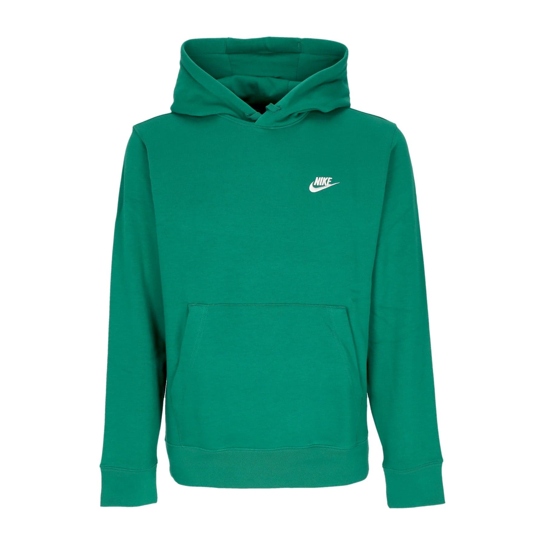 Nike Felpa Cappuccio Uomo Sportswear Club Fleece Hoodie Malachite/malachite/white da uomo in Felpe con cappuccio Drestige - Casamassima, commercioVirtuoso.it