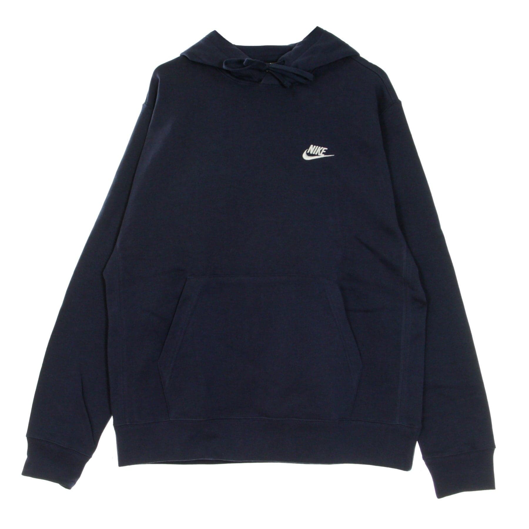 Nike Felpa Cappuccio Uomo Sportswear Club Fleece Hoodie Midnight Navy/midnight Navy/white da uomo in Felpe con cappuccio Drestige - Casamassima, commercioVirtuoso.it