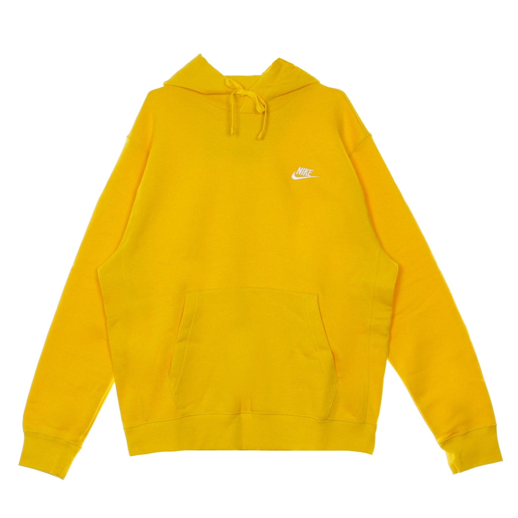 Nike Felpa Cappuccio Uomo Sportswear Club Fleece Hoodie University Gold/university Gold/white da uomo in Felpe con cappuccio Drestige - Casamassima, commercioVirtuoso.it