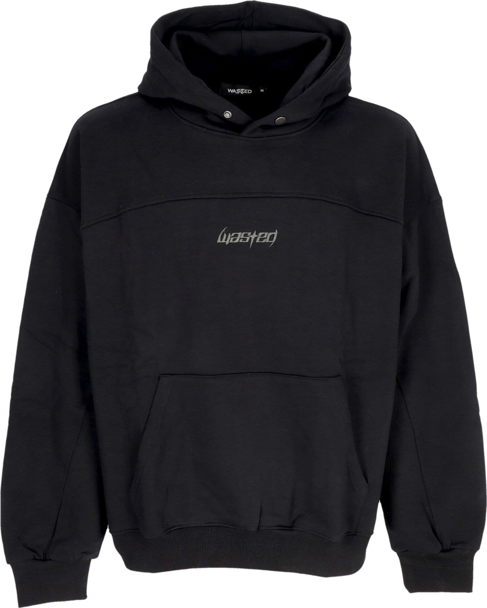 WASTED PARIS Felpa Cappuccio Uomo Switchblade Boxy Hoodie Black da uomo in Autocategorizzazione Drestige - Casamassima, commercioVirtuoso.it