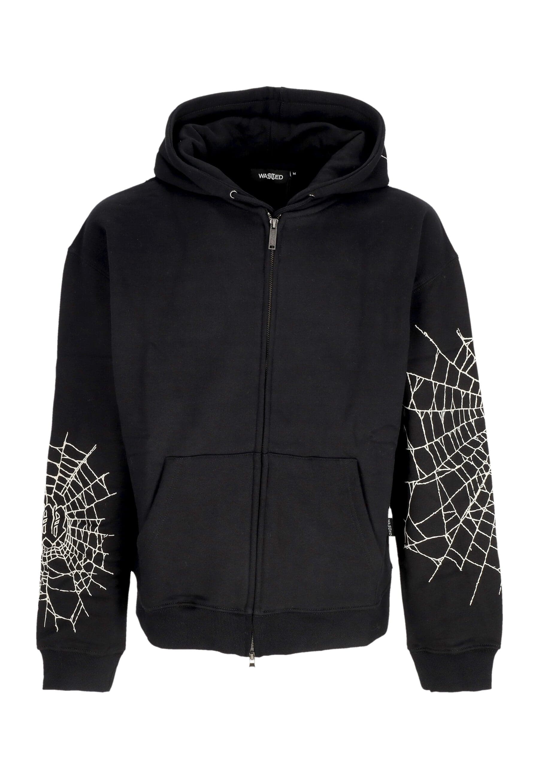 WASTED PARIS Felpa Cappuccio Zip Uomo Authentic Zip Hoodie Black da uomo in Felpe con cappuccio Drestige - Casamassima, commercioVirtuoso.it