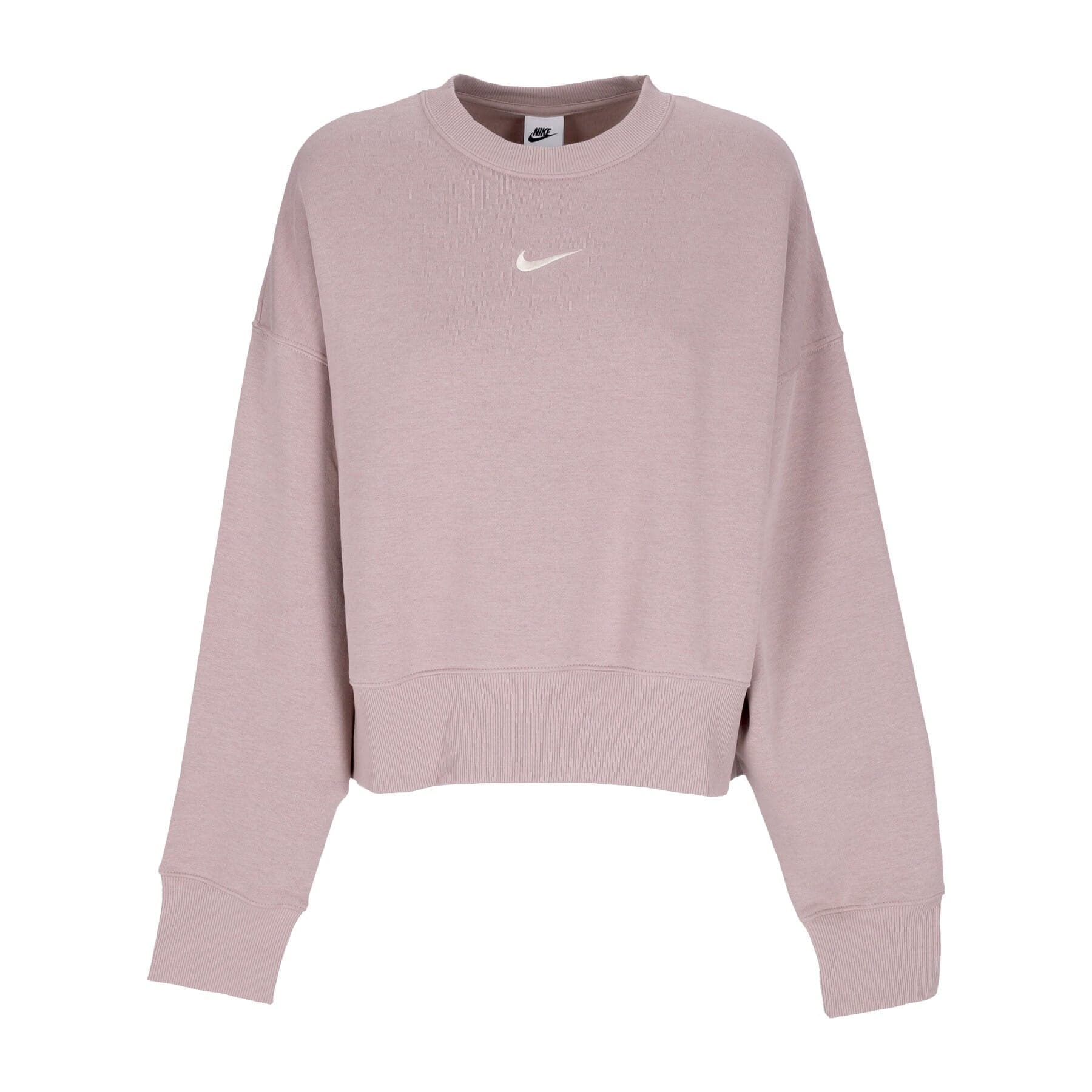 Nike Felpa Girocollo Corta Donna W Sportswear Phoenix Fleece Over-oversized Crewneck Diffused Taupe/sail da donna in Felpe senza cappuccio Drestige - Casamassima, commercioVirtuoso.it