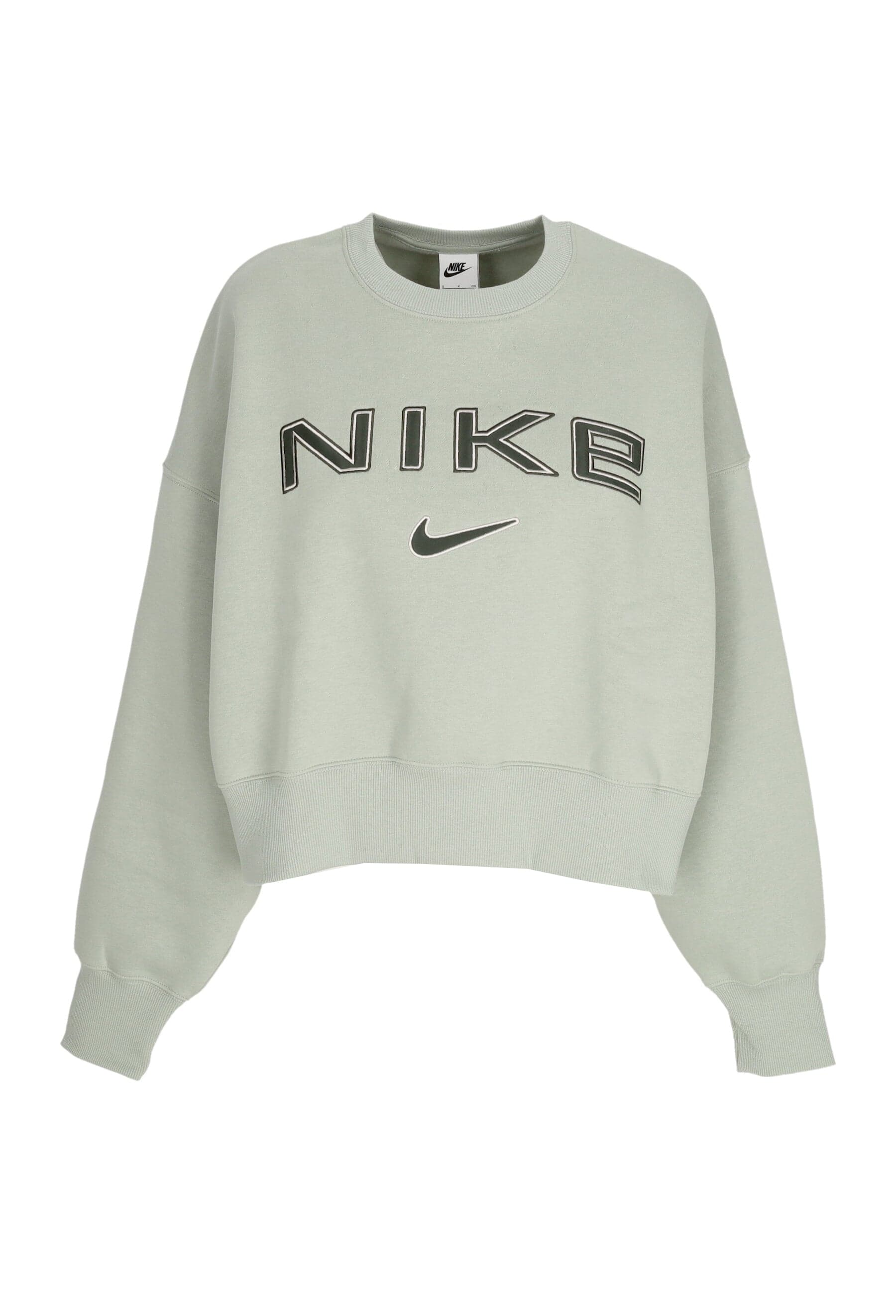 Nike Felpa Girocollo Donna W Sportswear Phoenix Fleece Over-oversized Logo Crewneck Jade Horizon/lt Orewood Brn/sequoia da donna in Felpe senza cappuccio Drestige - Casamassima, commercioVirtuoso.it