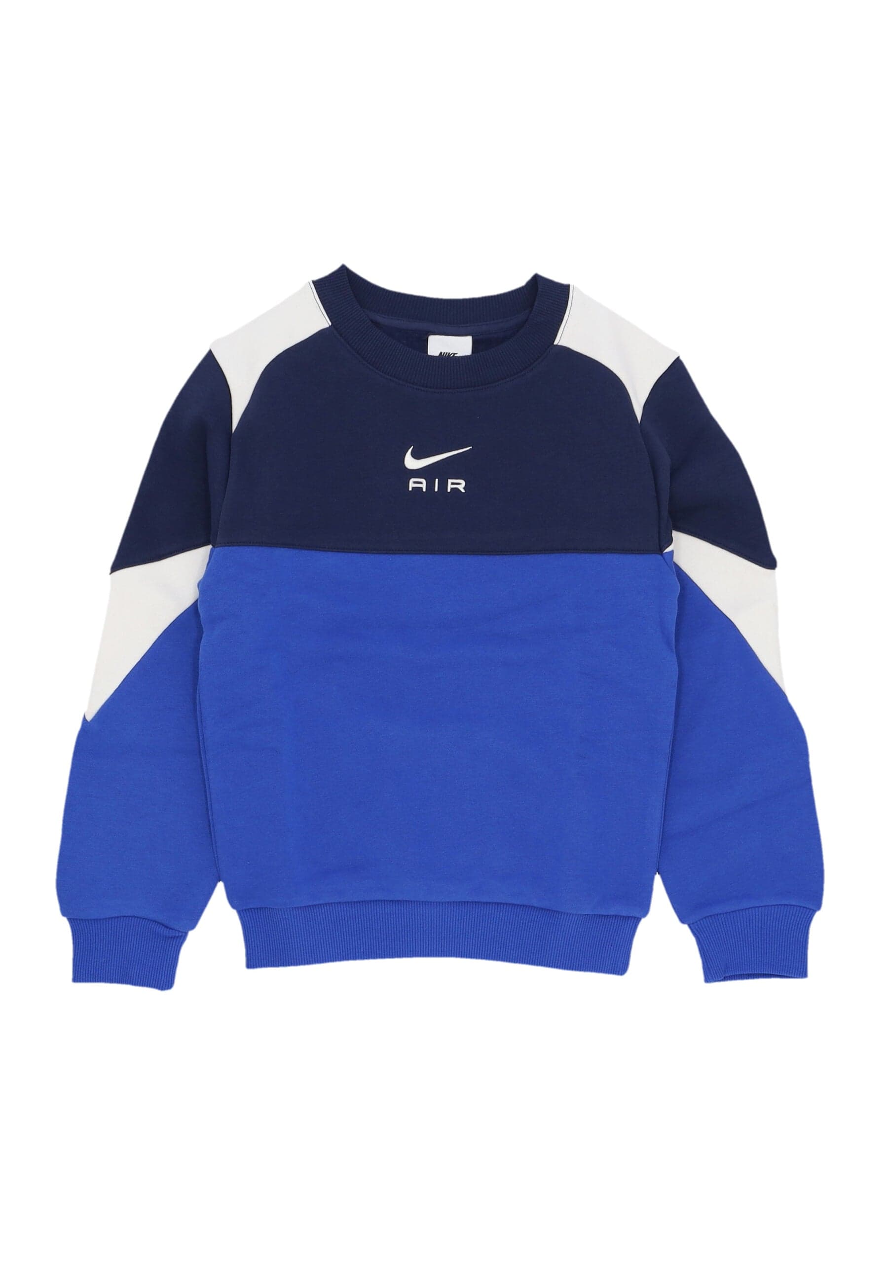 Nike Felpa Girocollo Ragazzo Air Crewneck Game Royal/midnight Navy/sail/sail da uomo in Felpe senza cappuccio Drestige - Casamassima, commercioVirtuoso.it