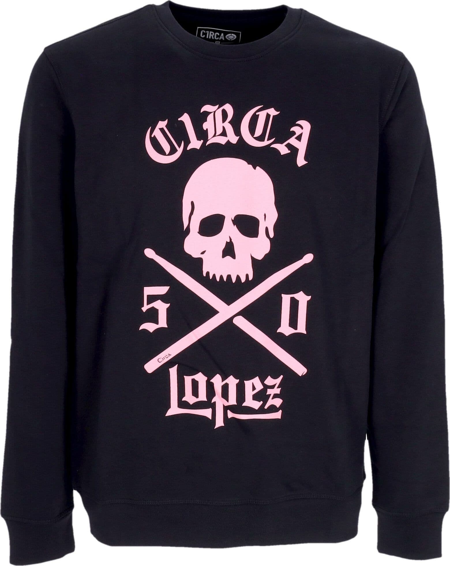 C1RCA Felpa Girocollo Uomo Lopez 50 Crewneck Black/canyon Pink da uomo in Felpe senza cappuccio Drestige - Casamassima, commercioVirtuoso.it