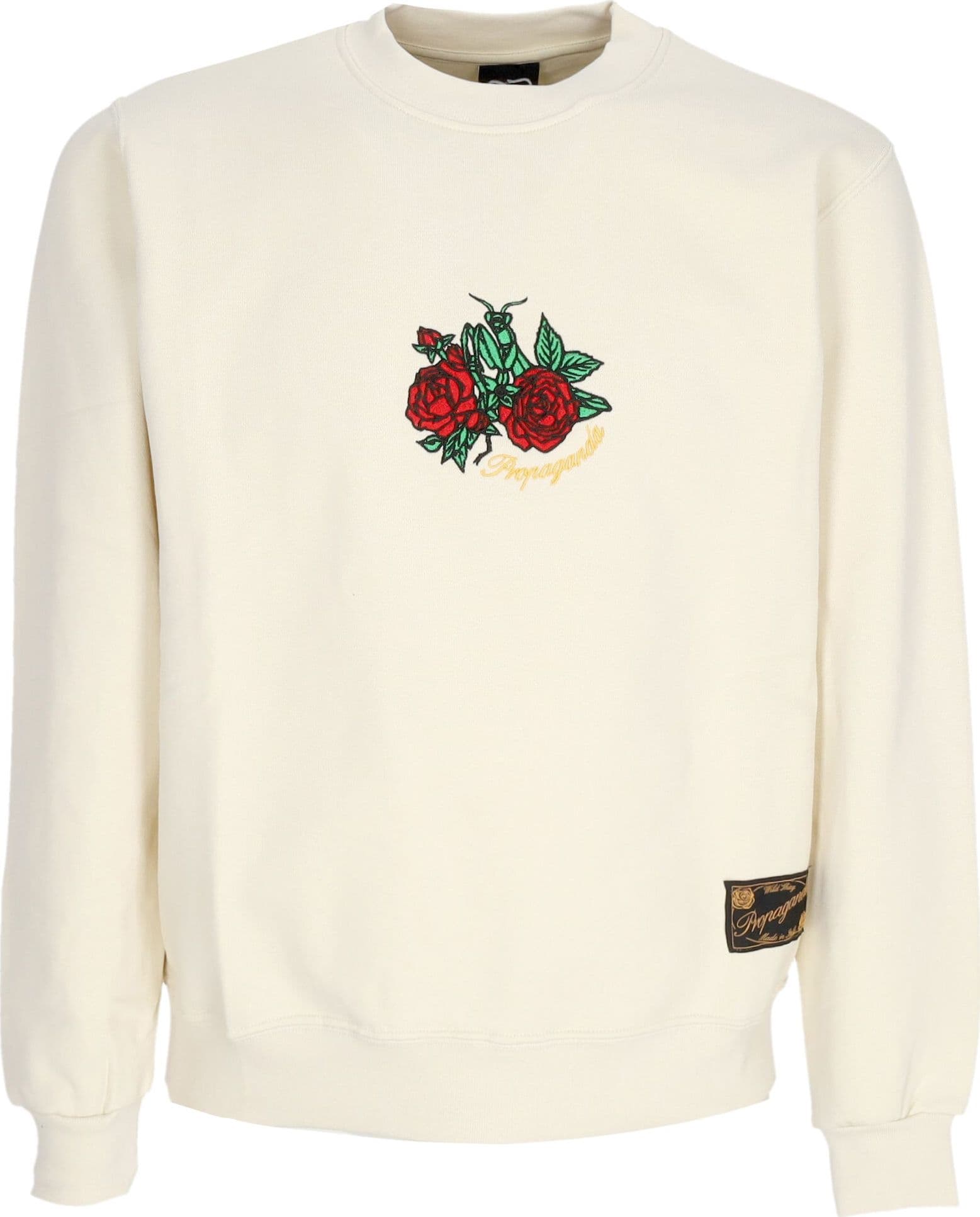 PROPAGANDA Felpa Girocollo Uomo Mantis Crewneck Bone da uomo in Felpe con cappuccio Drestige - Casamassima, commercioVirtuoso.it