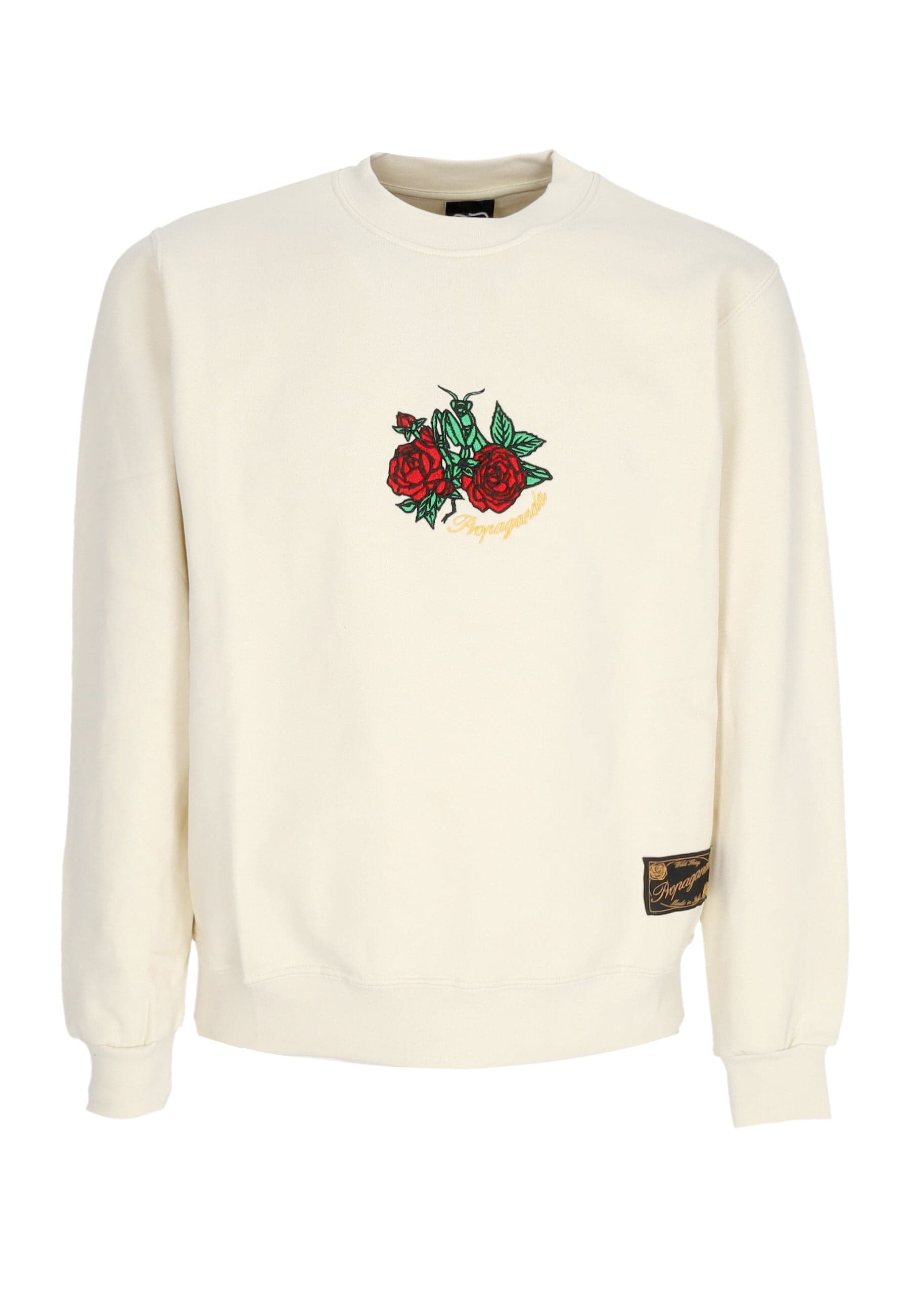 PROPAGANDA Felpa Girocollo Uomo Mantis Crewneck Bone da uomo in Felpe con cappuccio Drestige - Casamassima, commercioVirtuoso.it