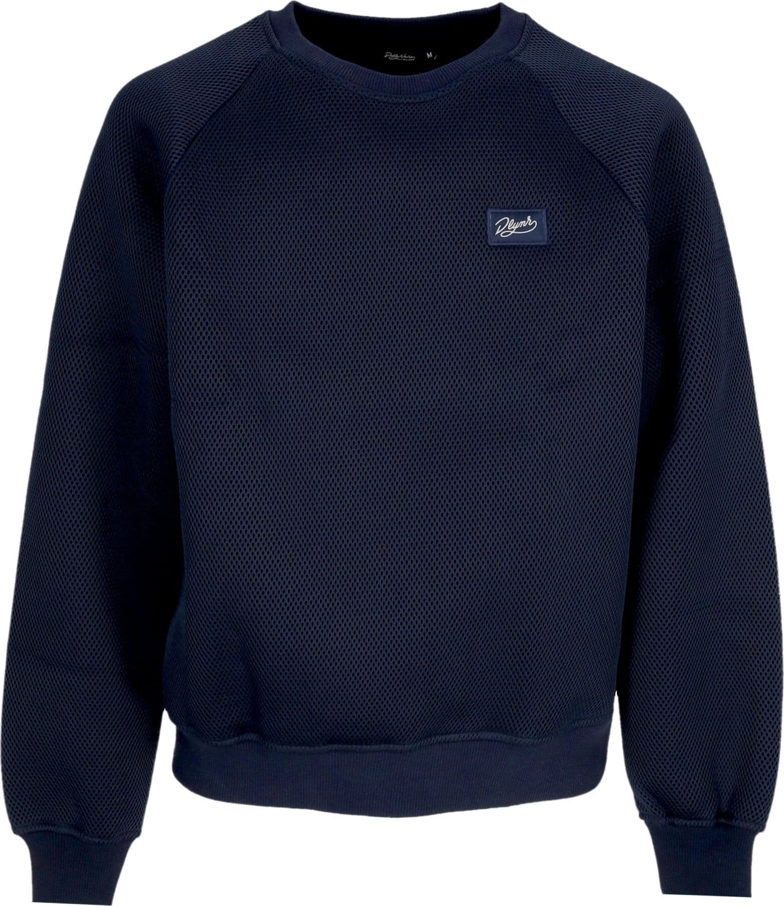 DOLLY NOIRE Felpa Girocollo Uomo Mesh Crewneck Midnight Blue da uomo in Felpe senza cappuccio Drestige - Casamassima, commercioVirtuoso.it