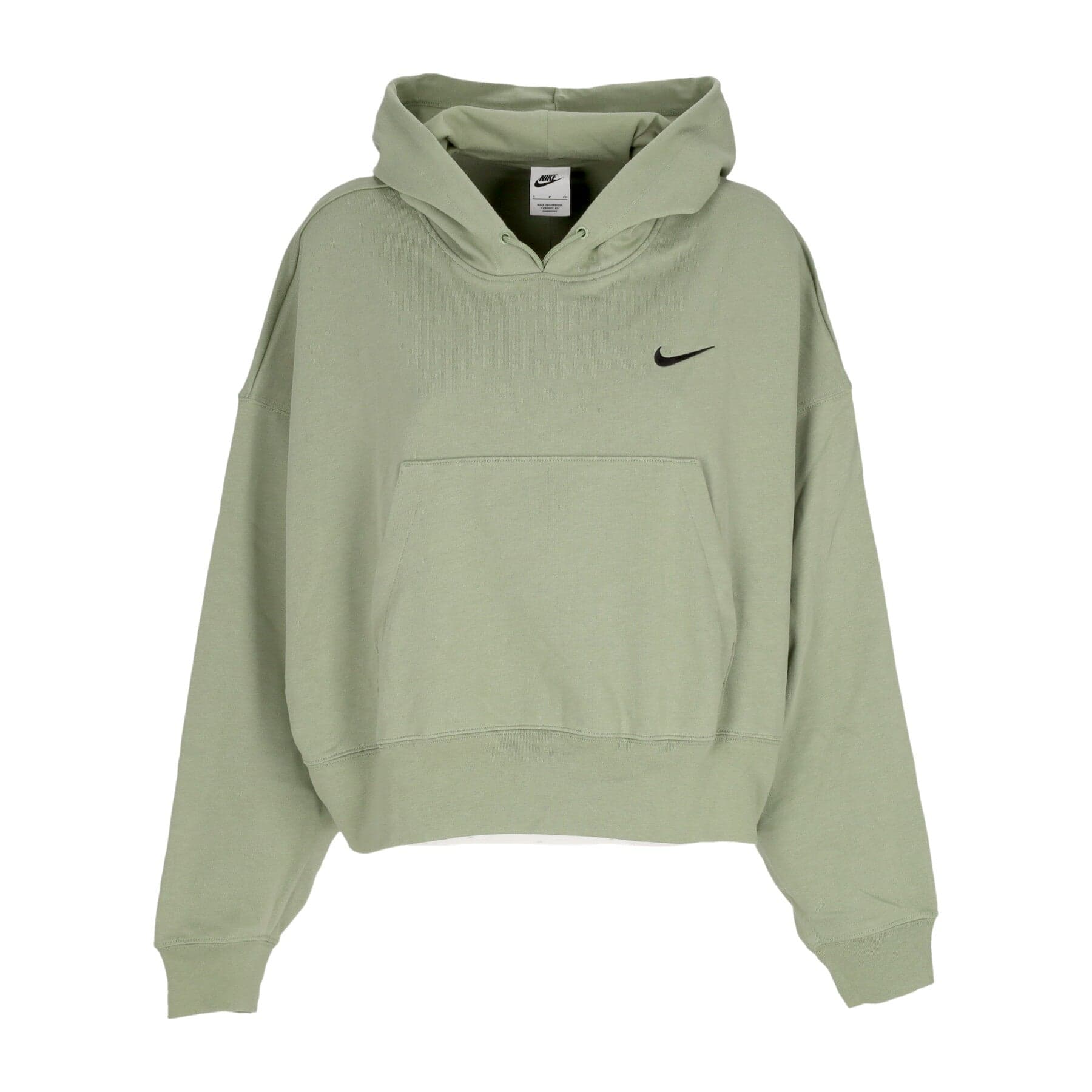 Nike Felpa Leggera Cappuccio Donna W Sportswear Jersey Oversized Pullover Hoodie Oil Green/black da donna in Felpe con cappuccio Drestige - Casamassima, commercioVirtuoso.it