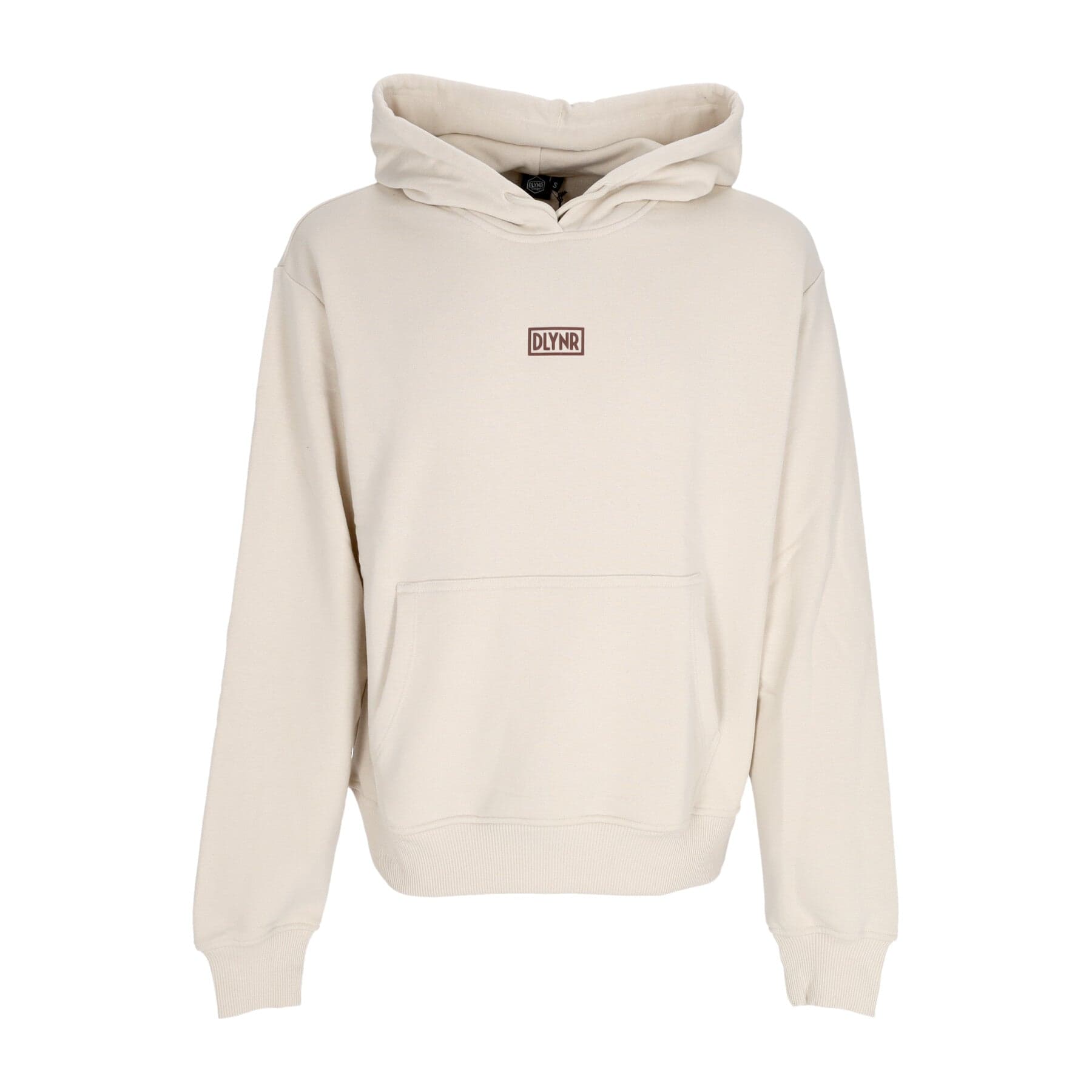 DOLLY NOIRE Felpa Leggera Cappuccio Uomo 3d Box Logo Hoodie Beige da uomo in Felpe con cappuccio Drestige - Casamassima, commercioVirtuoso.it
