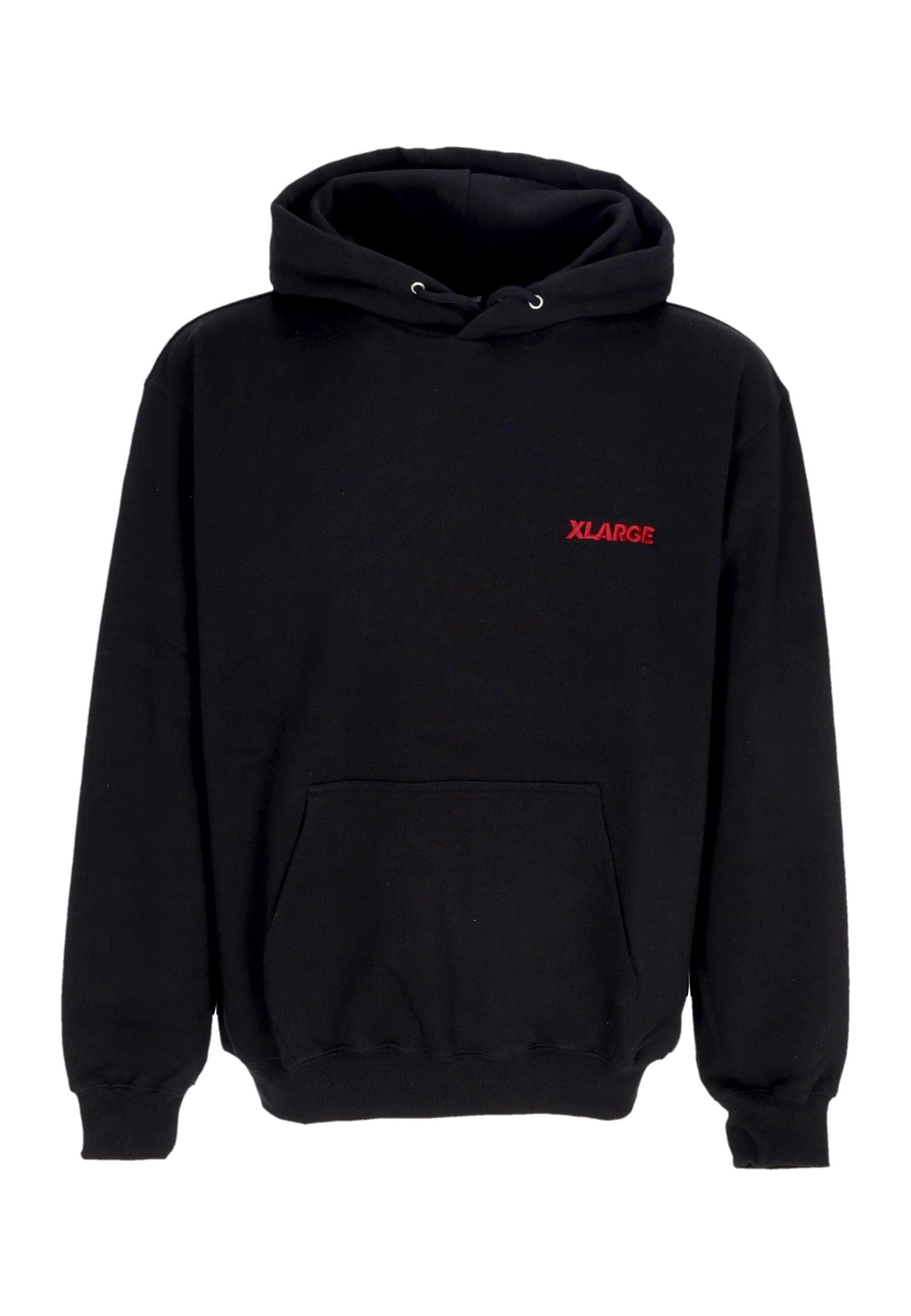 XLARGE Felpa Leggera Cappuccio Uomo Chenille Slanted Og Pullover Hooded Black da uomo in Felpe con cappuccio Drestige - Casamassima, commercioVirtuoso.it