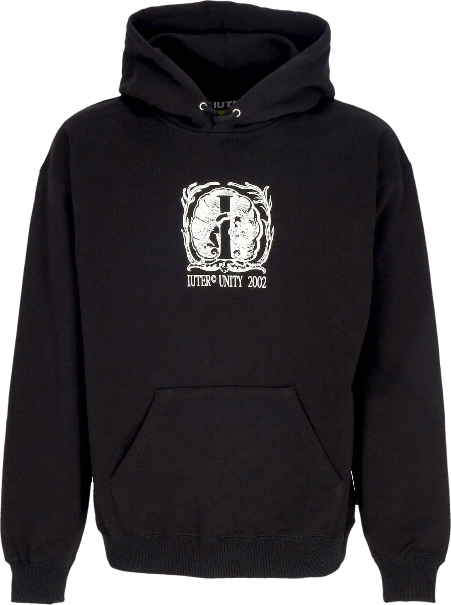 IUTER Felpa Leggera Cappuccio Uomo Mith Hoodie Black da uomo in Felpe con cappuccio Drestige - Casamassima, commercioVirtuoso.it
