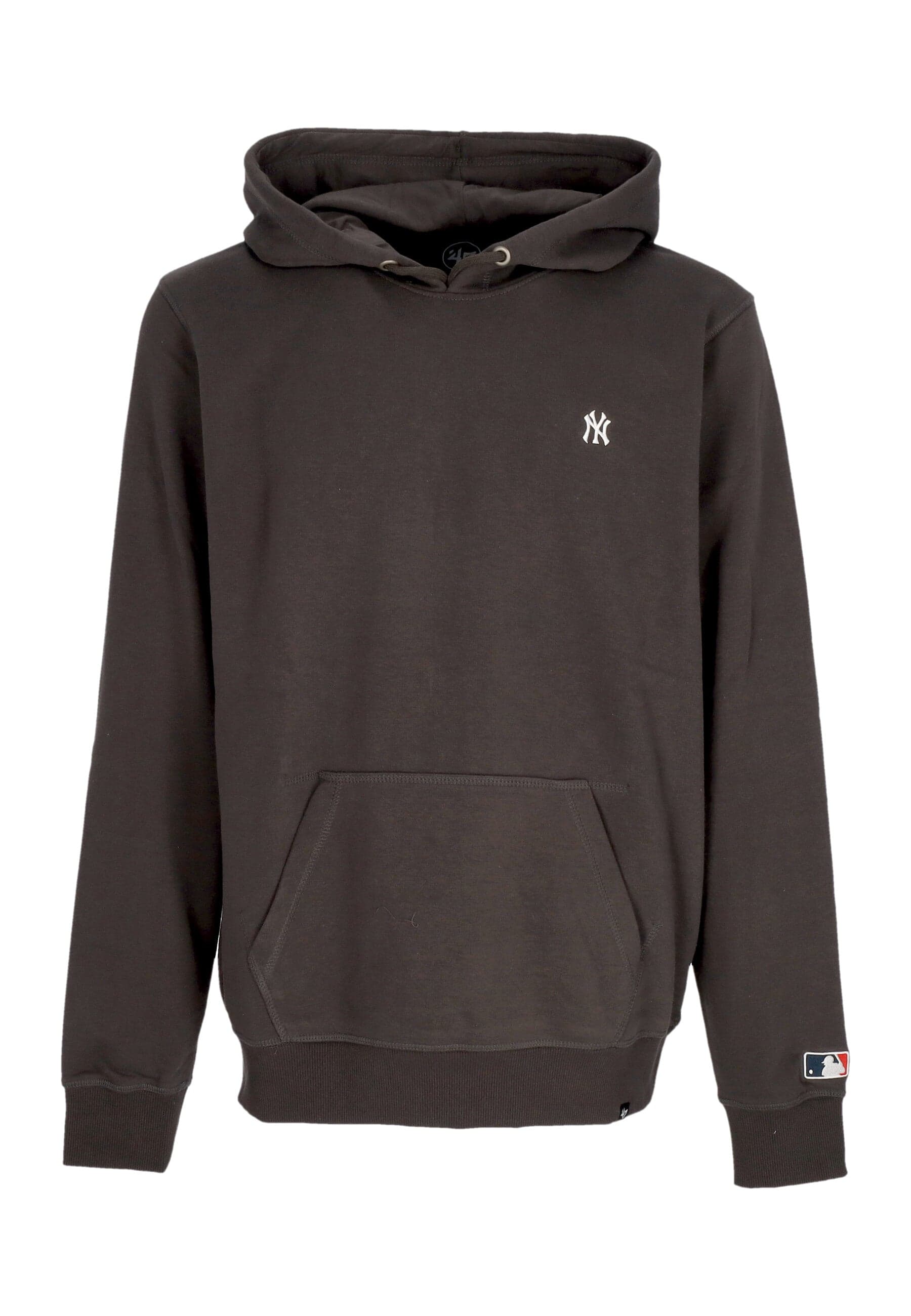 47 BRAND Felpa Leggera Cappuccio Uomo Mlb Base Runner Emb Helix Hoodie Neyyan Charcoal da uomo in Felpe con cappuccio Drestige - Casamassima, commercioVirtuoso.it